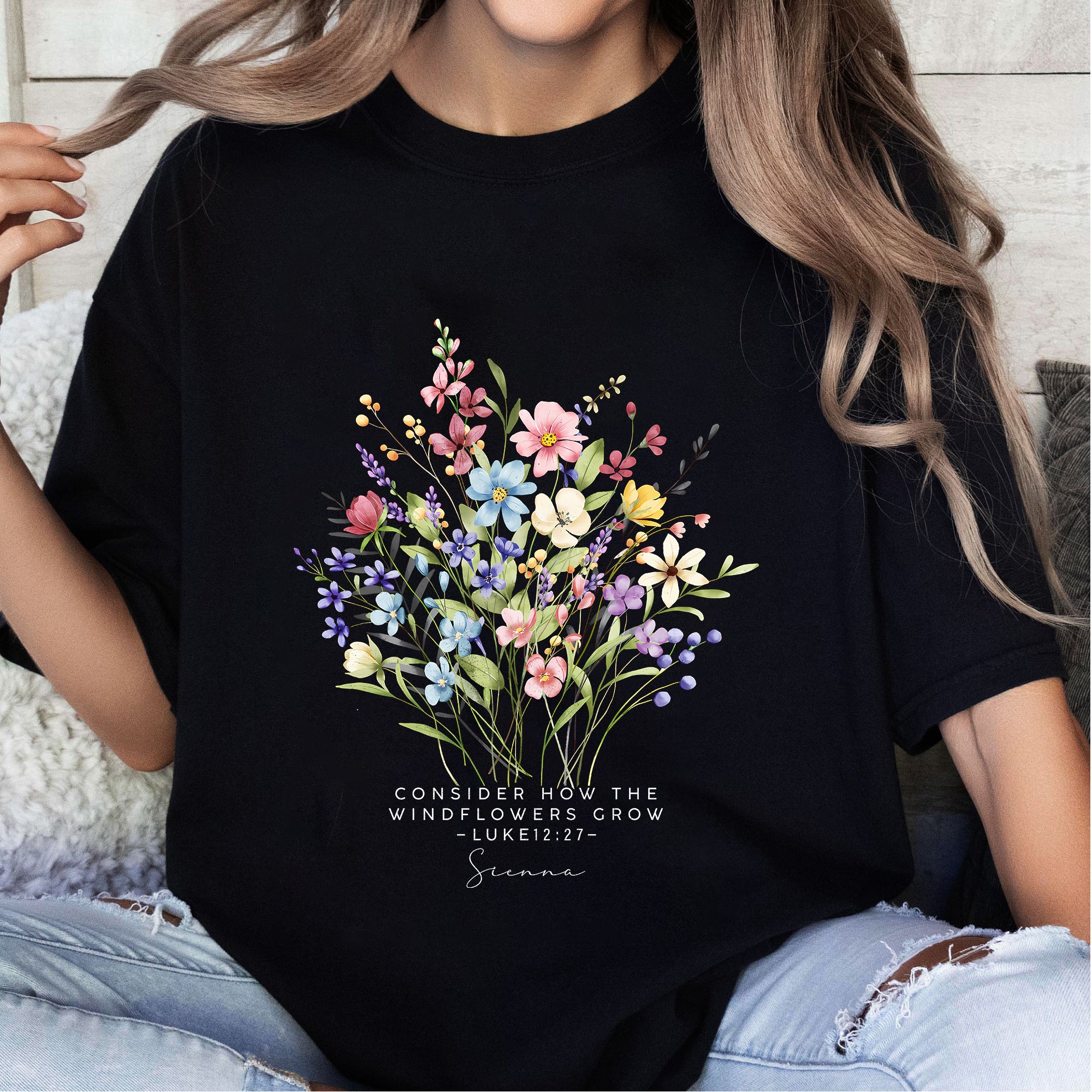 Consider How The Wildflowers Grow Gardening T-Shirt