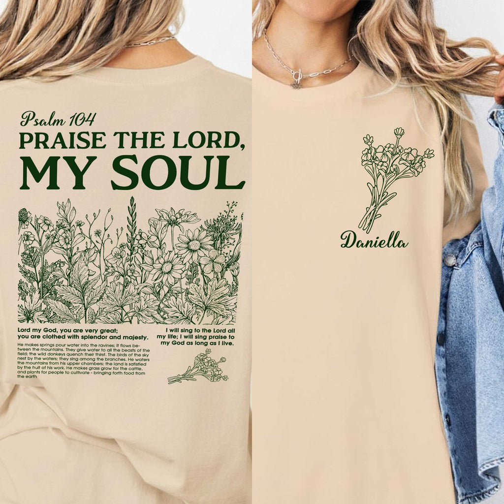 Praise The Lord, My Soul Two Sided T-Shirt