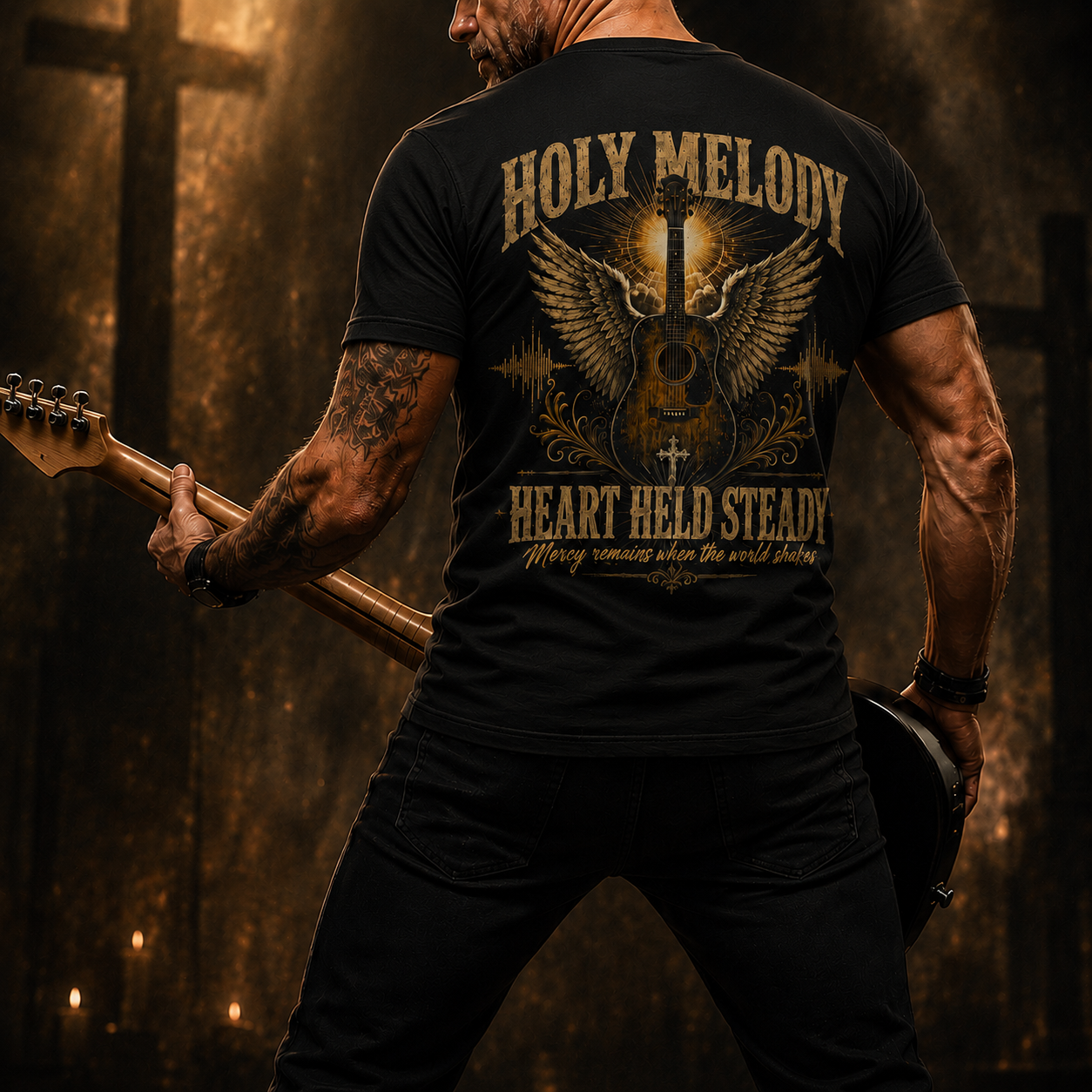 Holy Melody Heart Held Steady T-Shirt