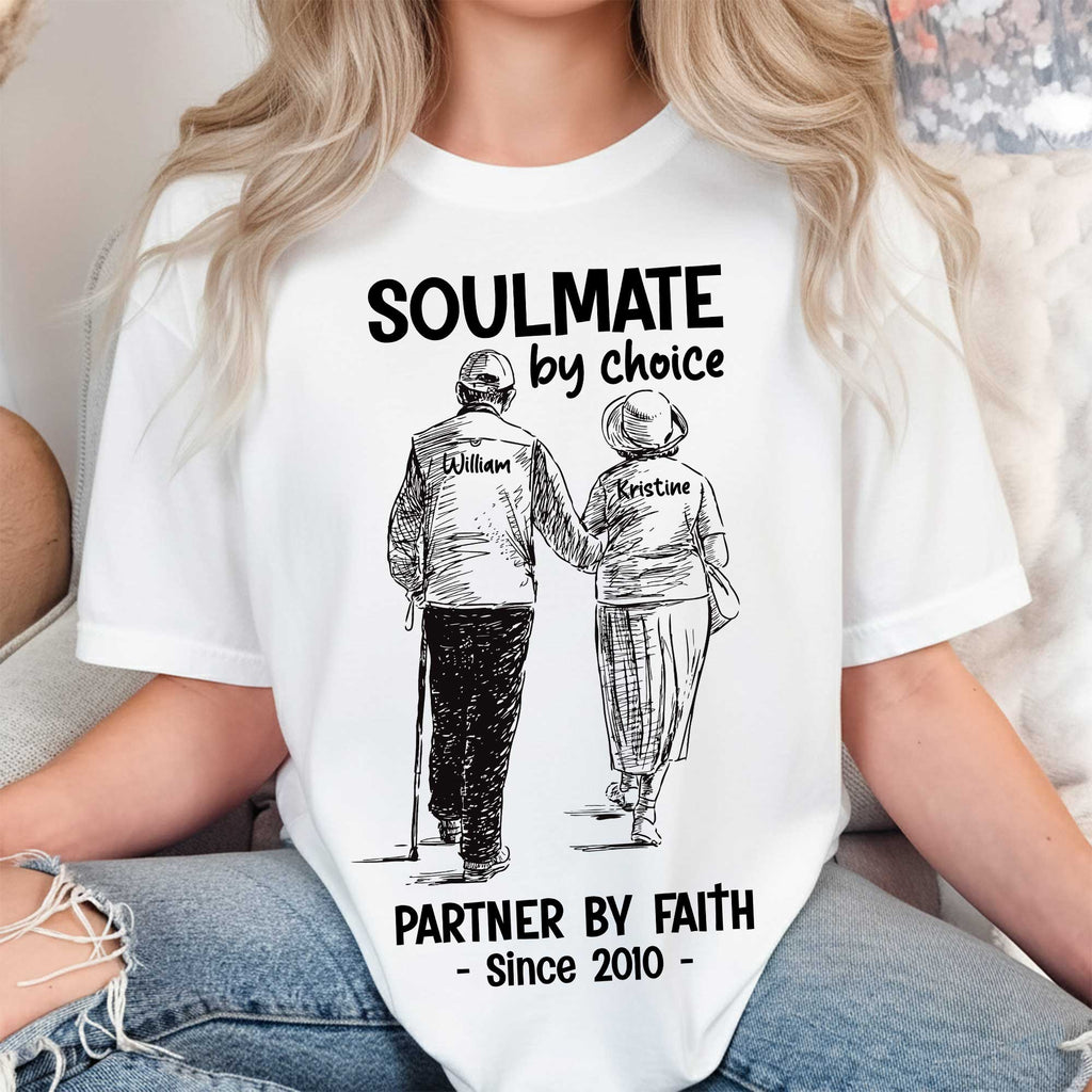 Soulmate By Choice Partner By Faith T-Shirt