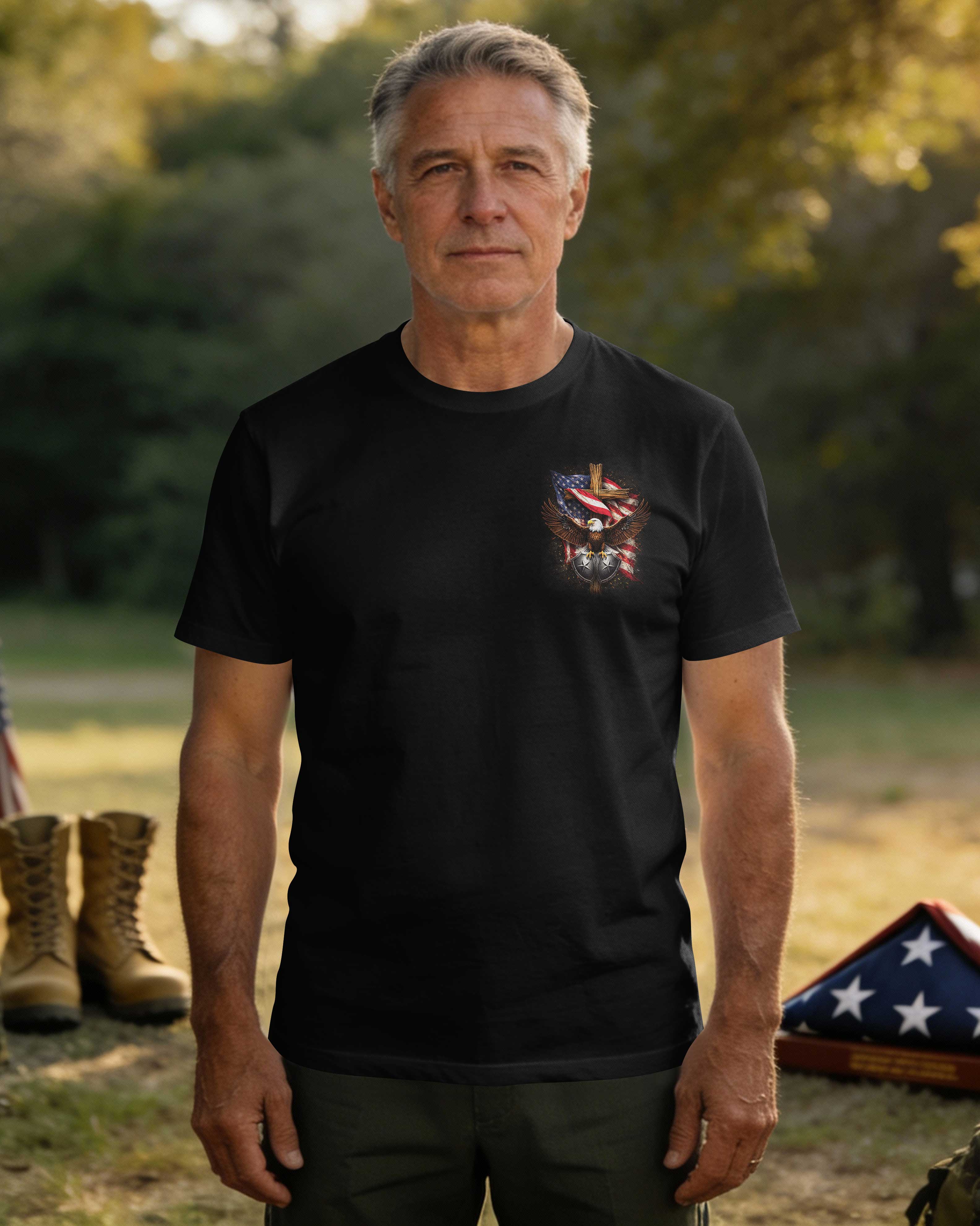 We Stand United Because God Stands With Us T-Shirt