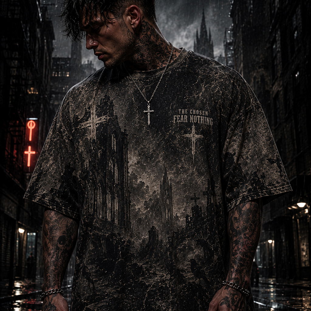 The Chosen Fear Nothing God Walks With Me T-Shirt