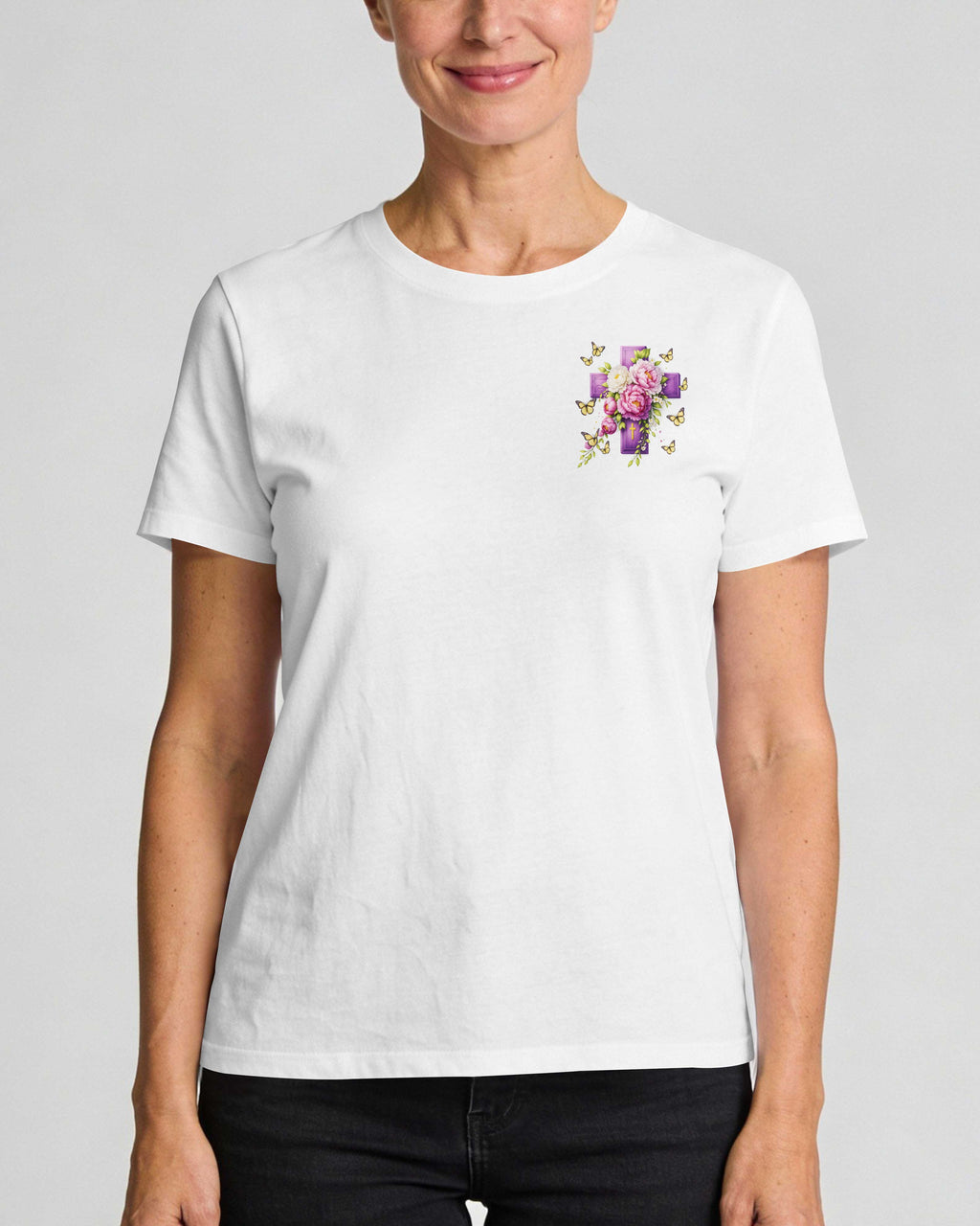 A Grandmother's Prayers Follow Her Grandchildren T-Shirt