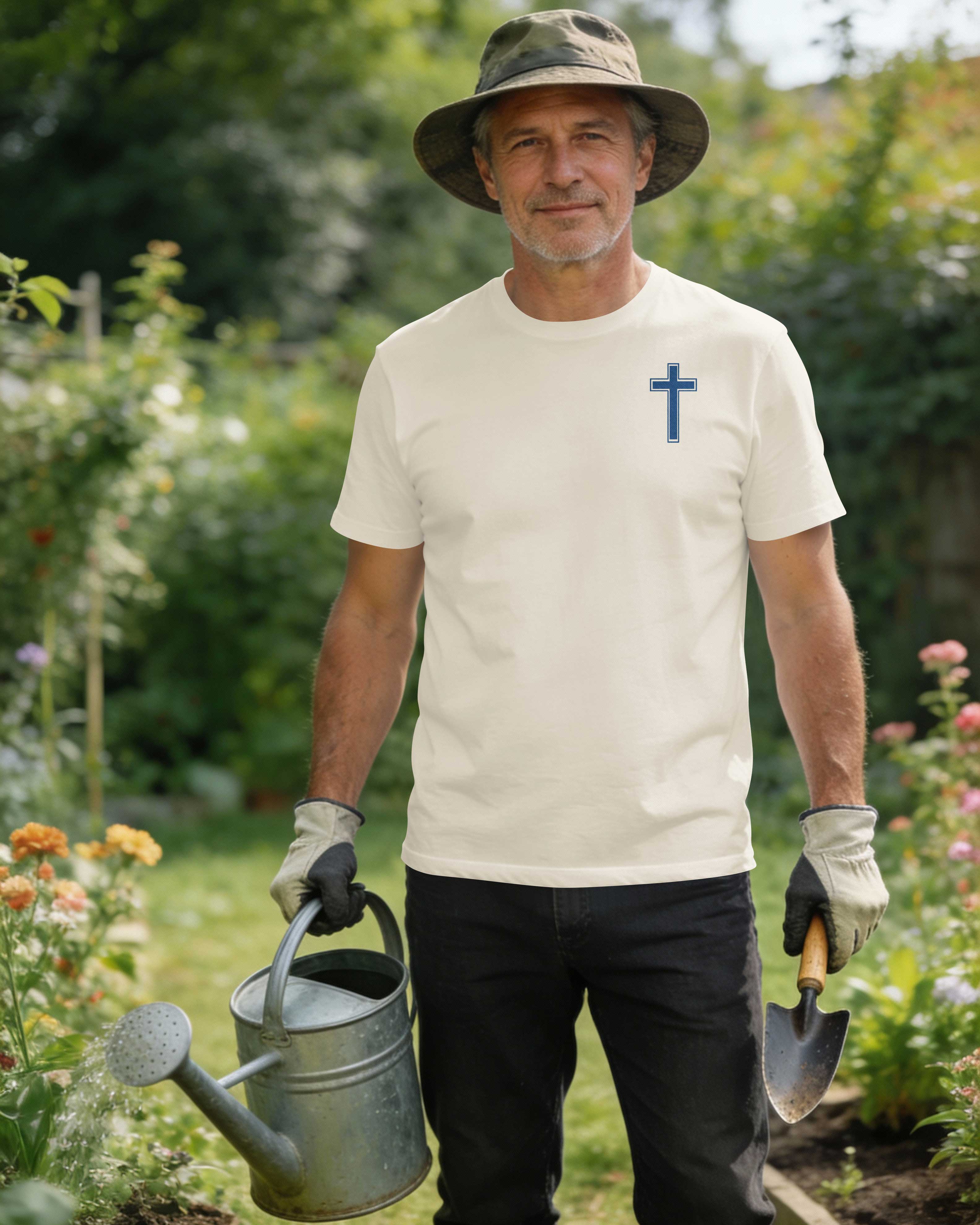 That's What I Do I Grow God's Garden And He Grows My Faith T-Shirt