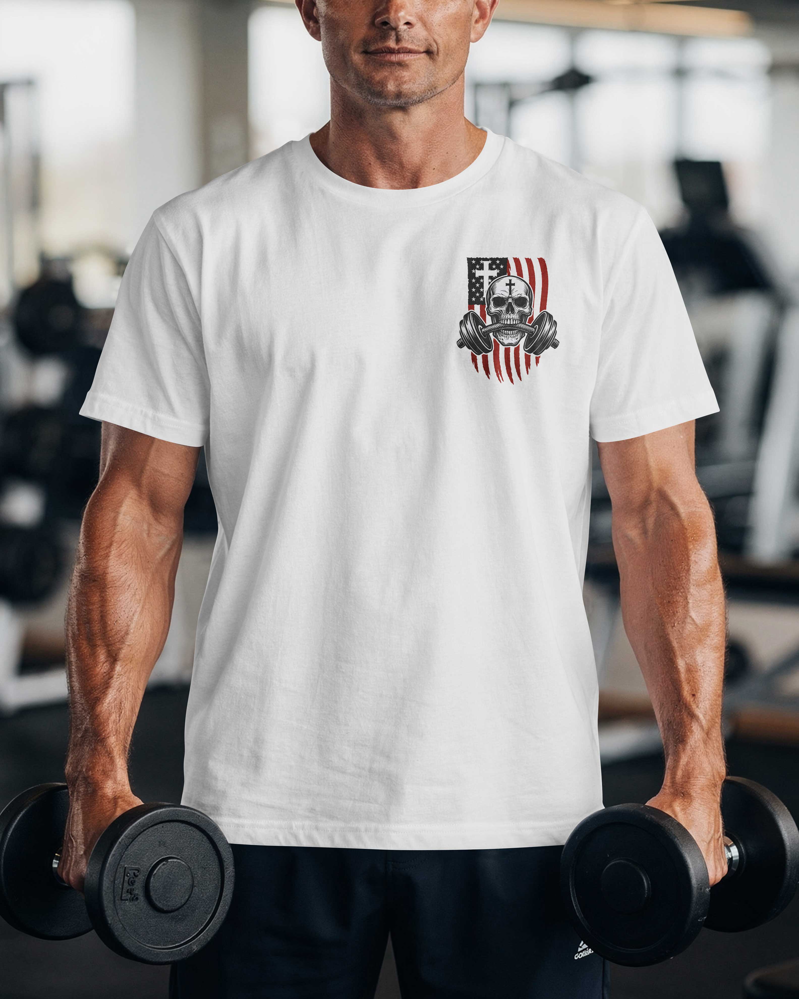 Lifting in my veins Jesus in my heart T-Shirt