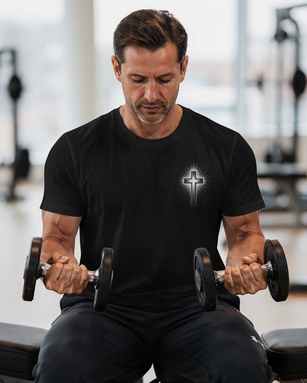 That's What I Do I Train Hard And I Pray Harder T-Shirt