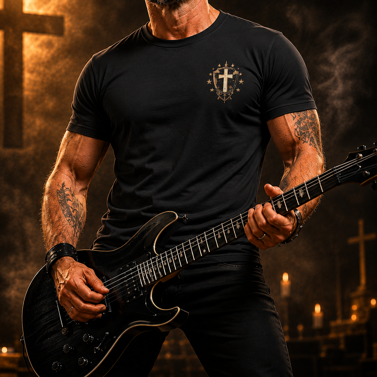 Strings Of Grace Saved To Stand T-Shirt