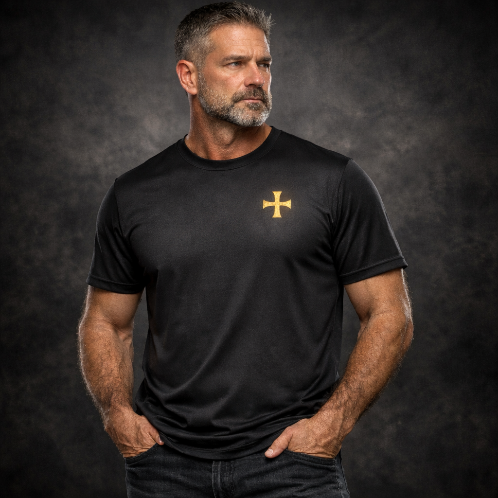 Broken Men Become Strong In Christ T-Shirt