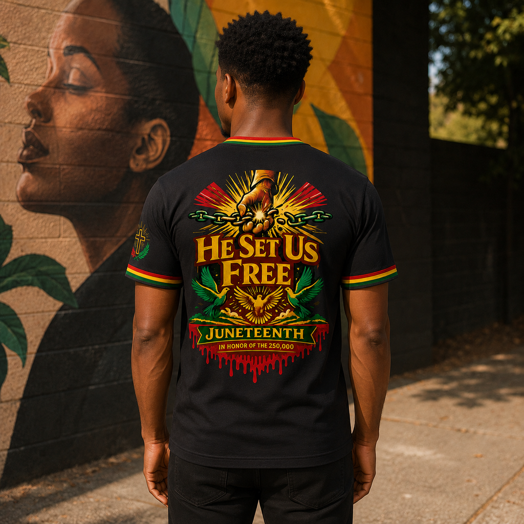 He Set Us Free T-Shirt