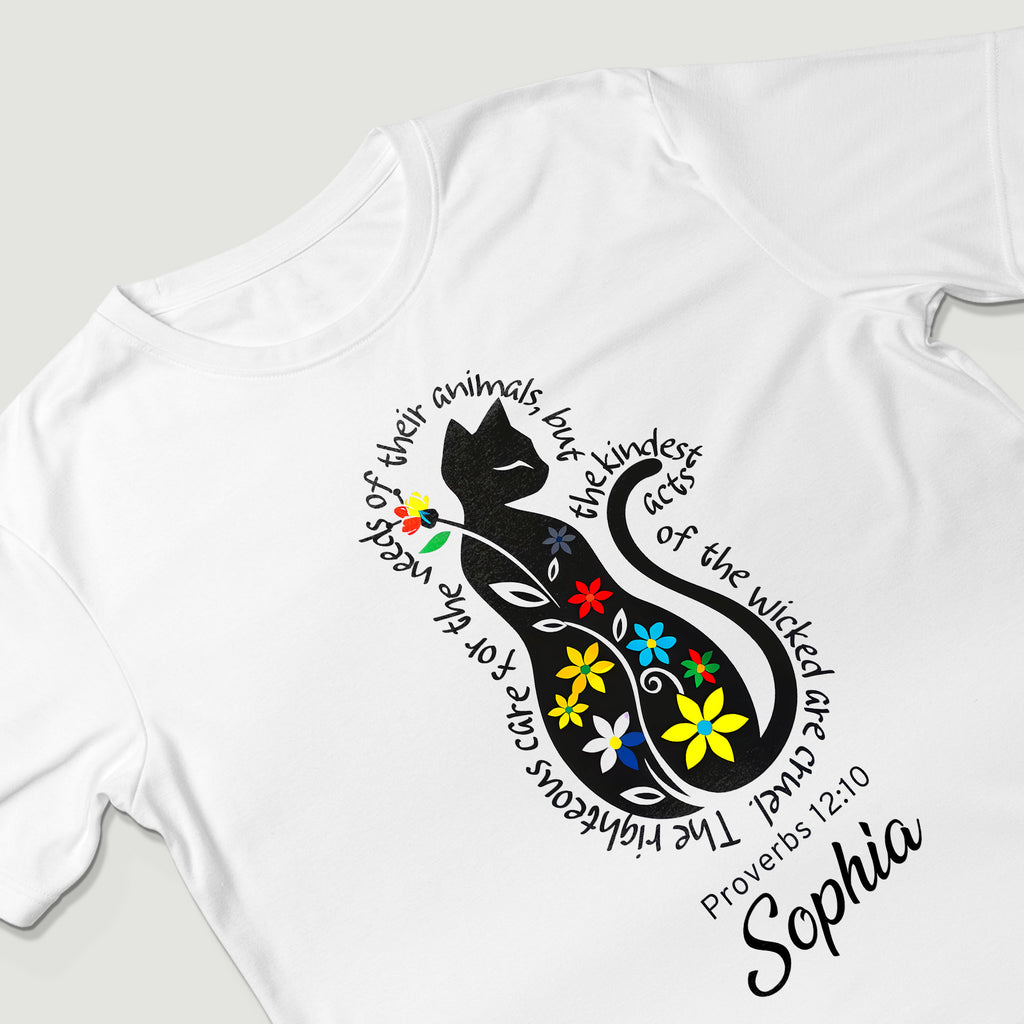 The Righteous Care For The Needs Of Their Animals, But The Kindest Acts Of The Wicked Are Cruel T-Shirt