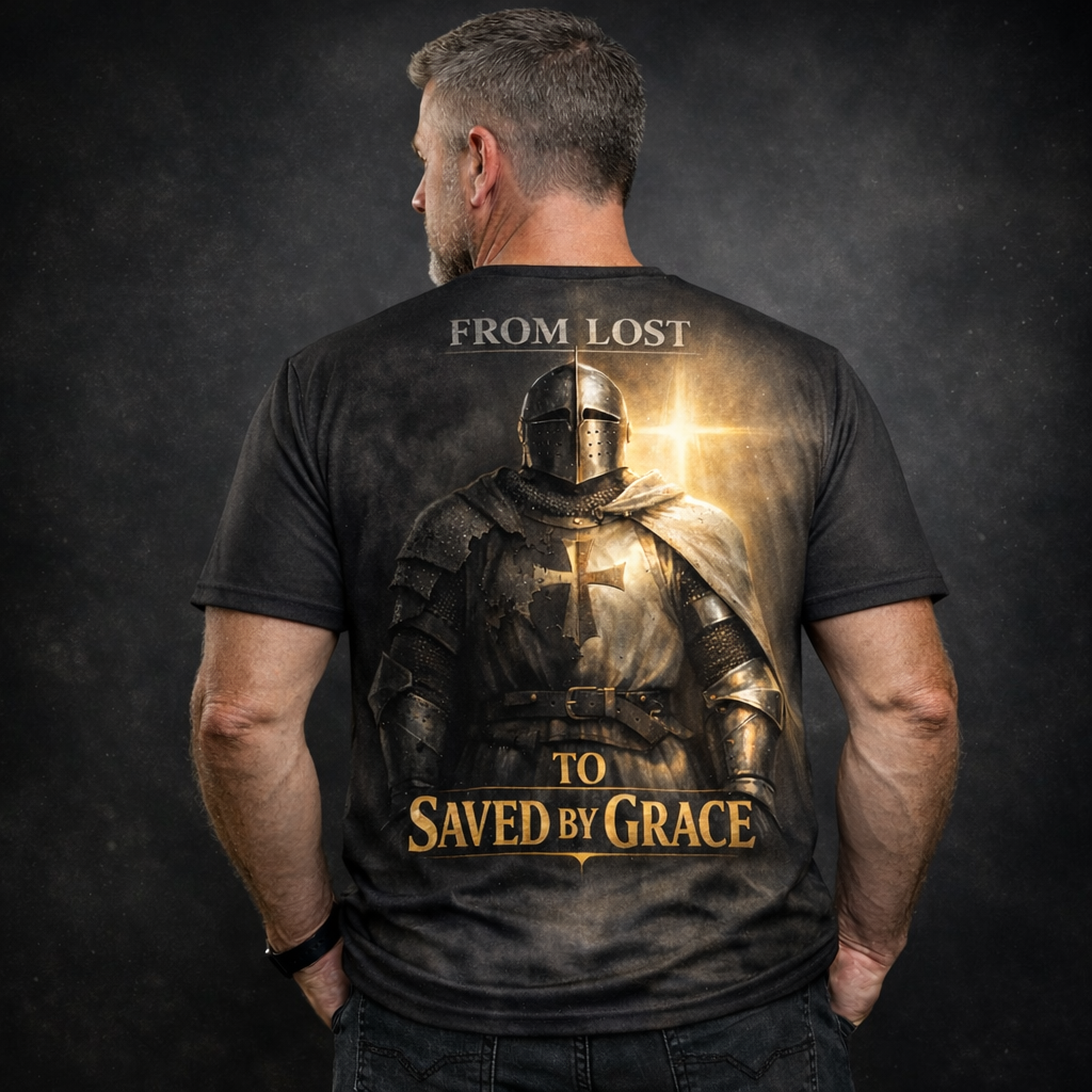 From Lost To Saved By Grace T-Shirt