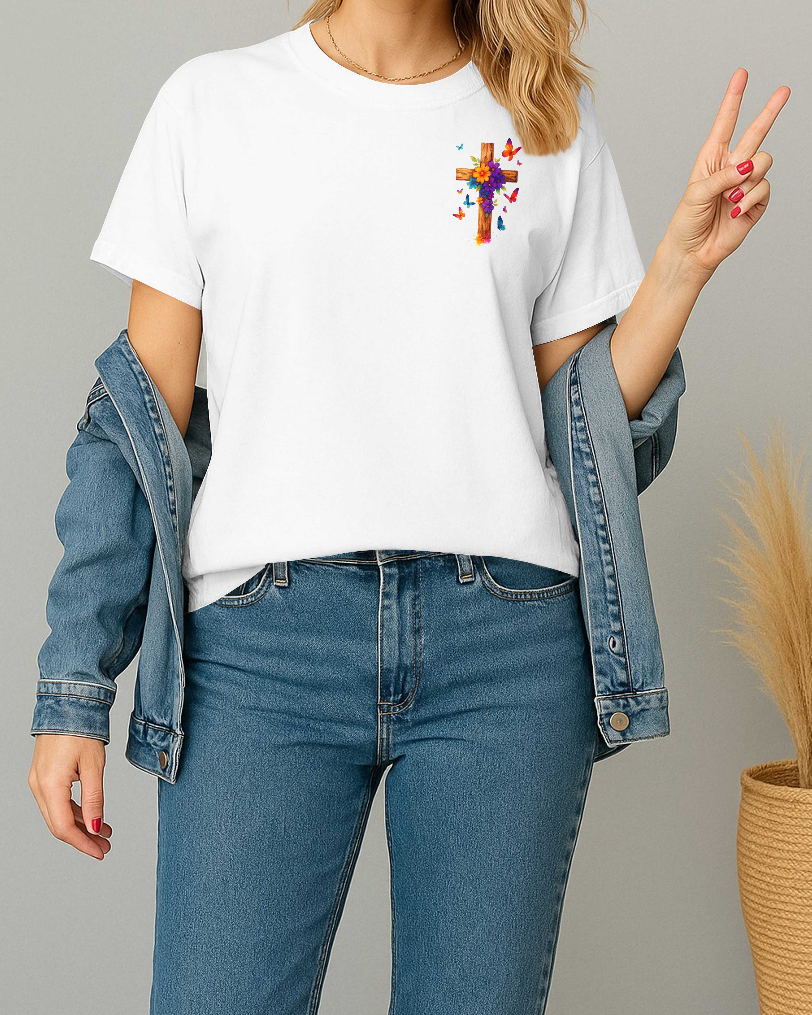 Jesus The Way The Truth The Life All Over Print T-Shirt