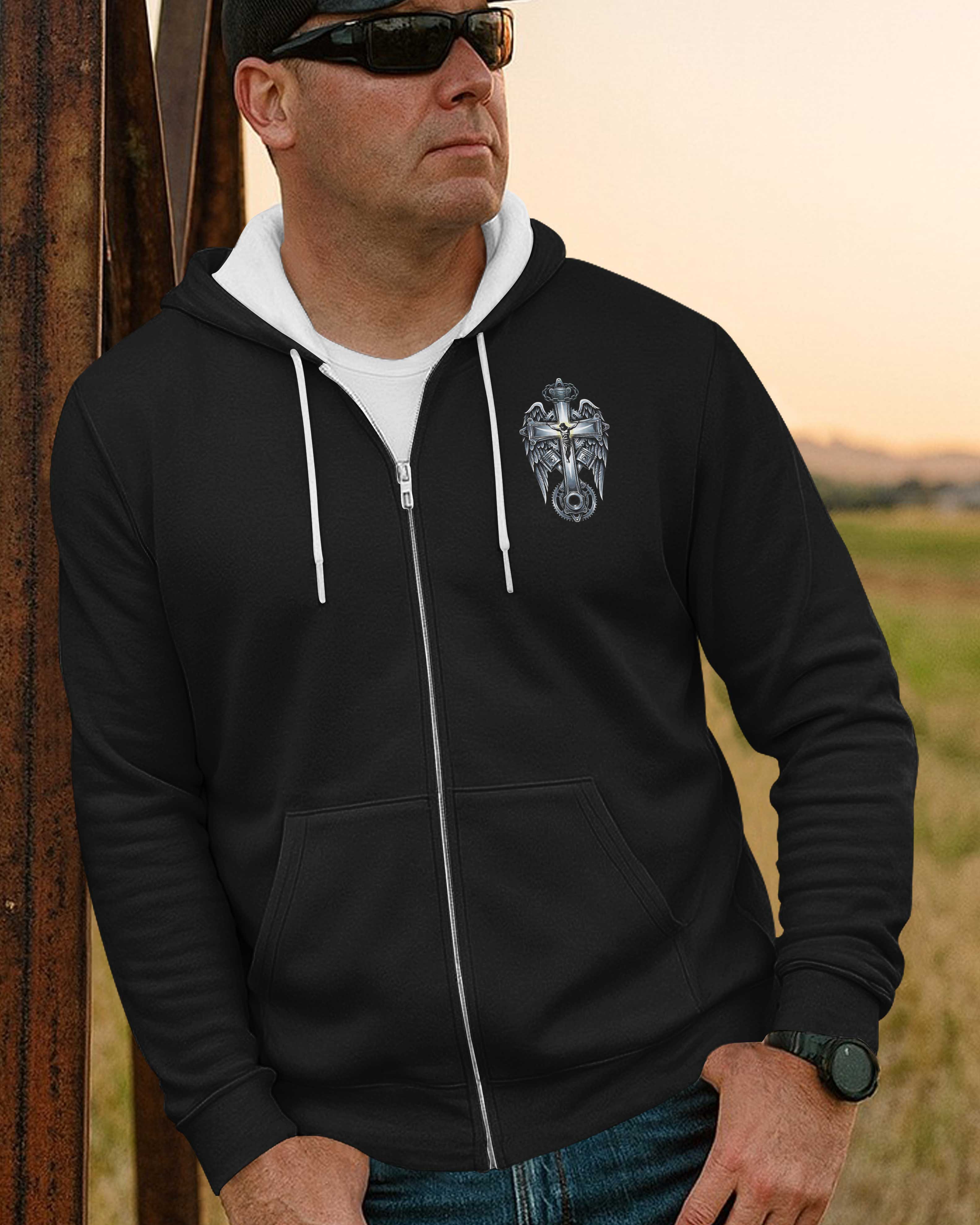 I Am A Simple Man Zip Hoodie