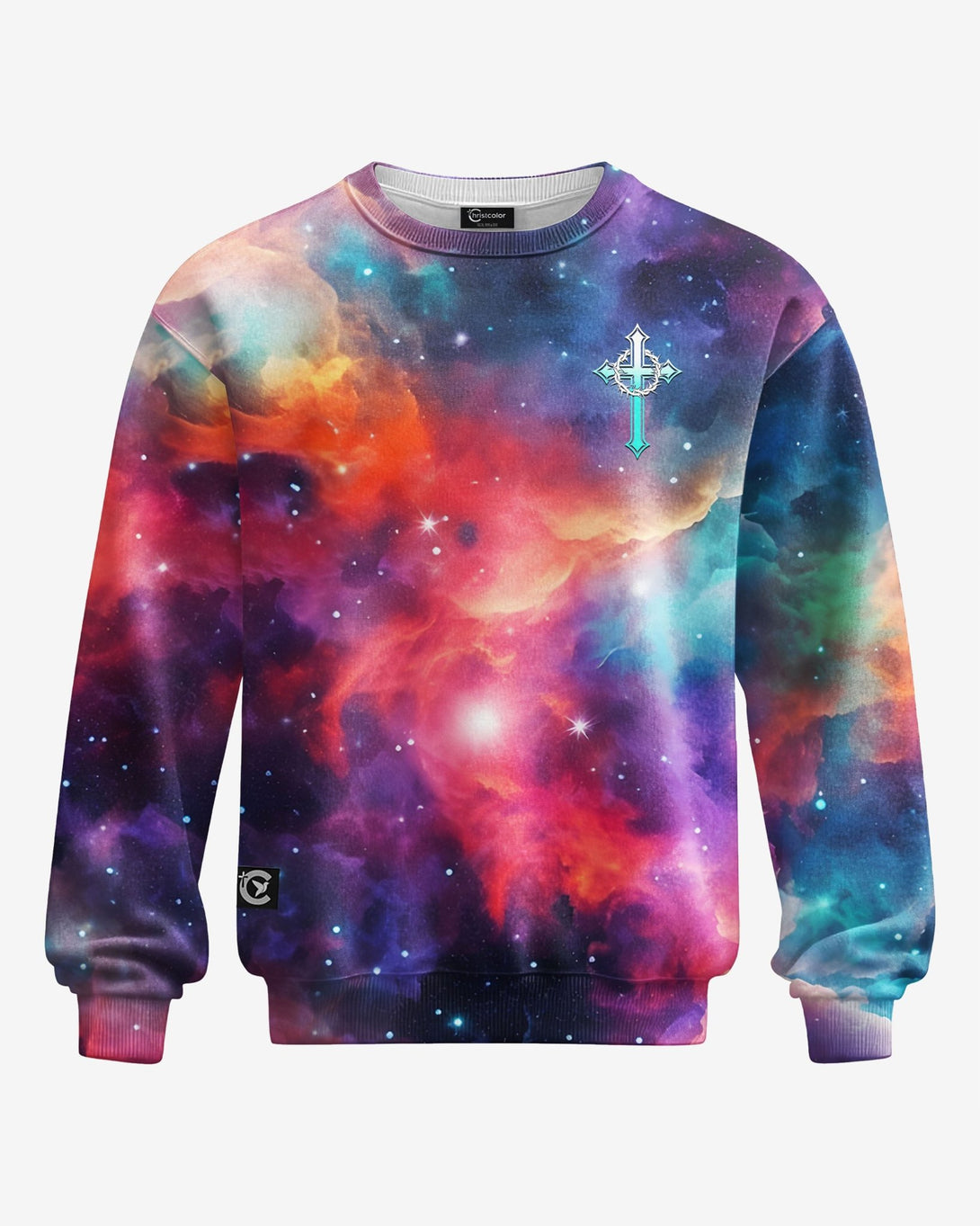 They Will Soar On Wings Like Eagles All Over Print Sweater - Christ Color