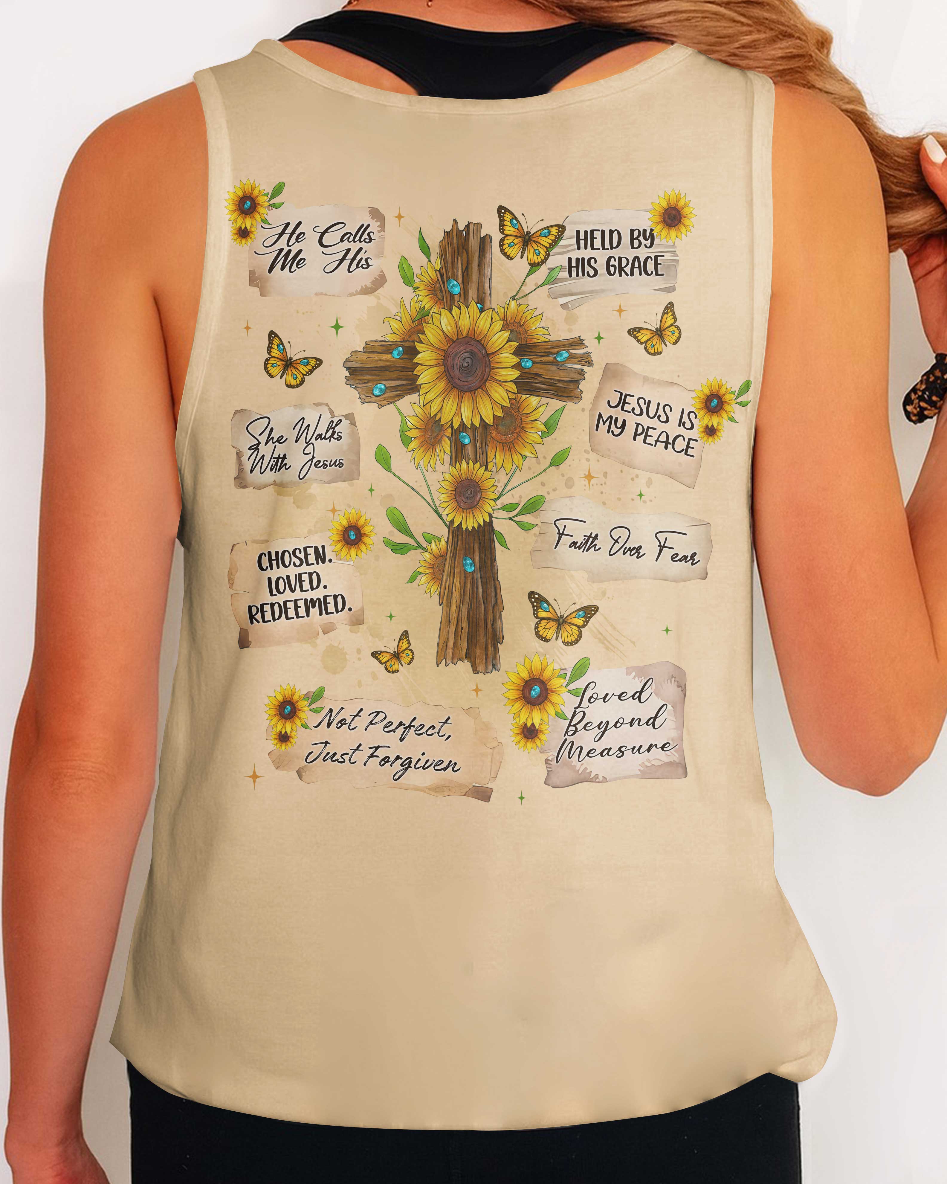 He Calls Me His She Walks With Jesus T-Shirt