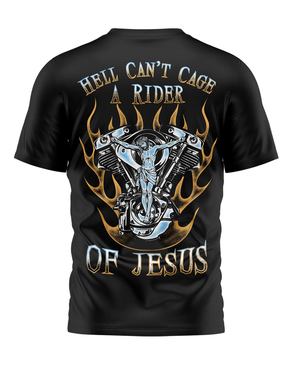 Hell Can't Cage All Over Print T-Shirt