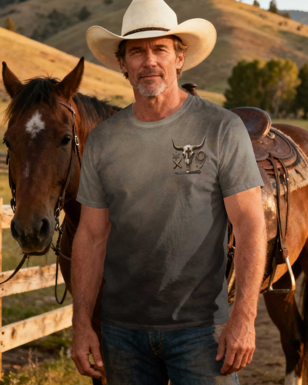 That's What I Do I Cowboy And I Believe In Jesus T-Shirt