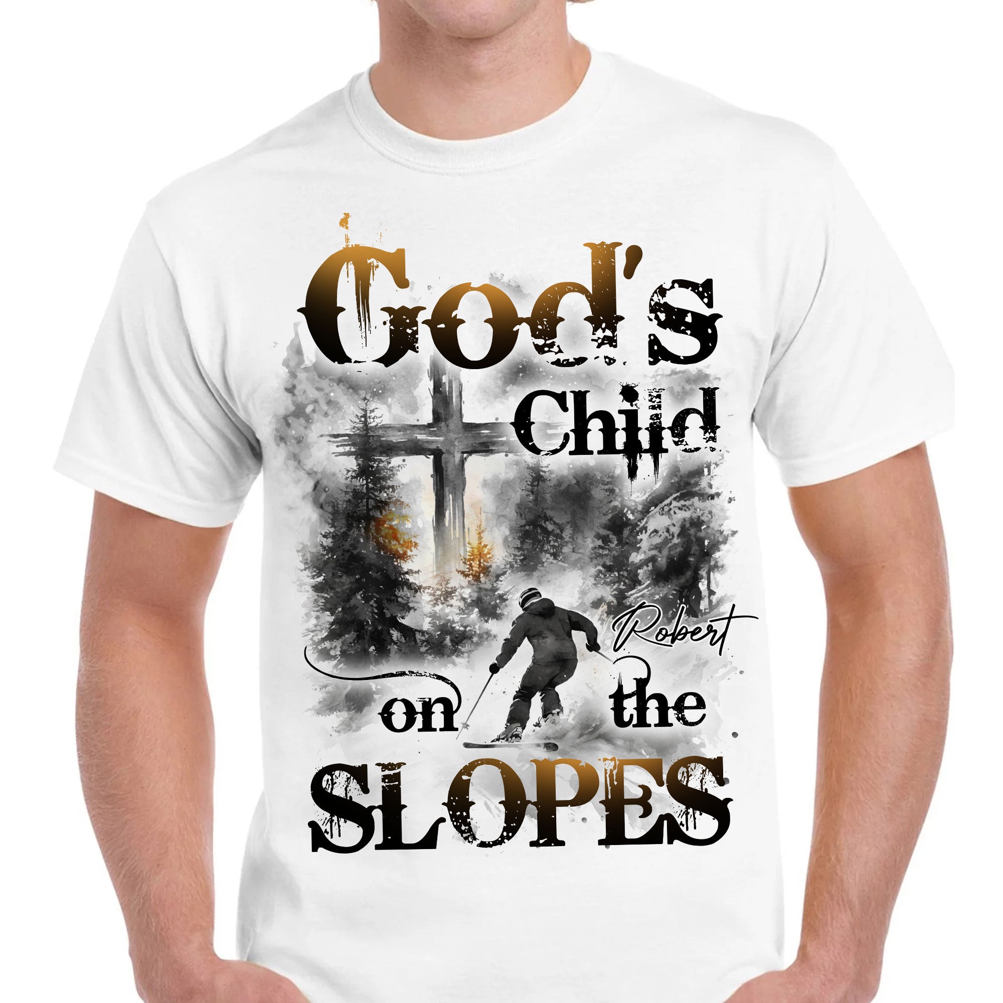 God's Child On The Slopes T-Shirt