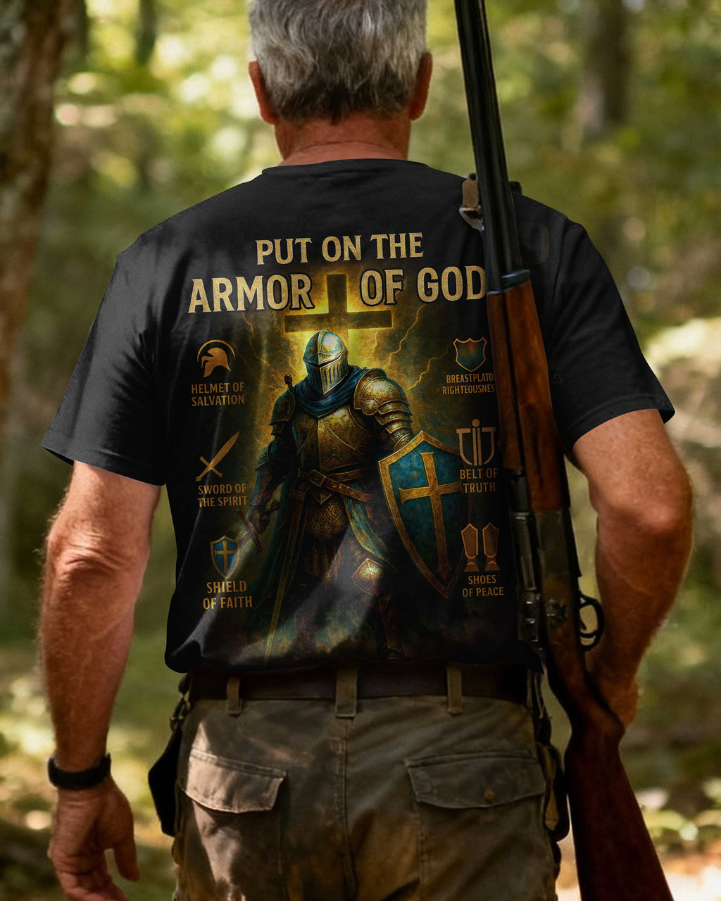 Put On The Armor Of God All Over Print T-Shirt