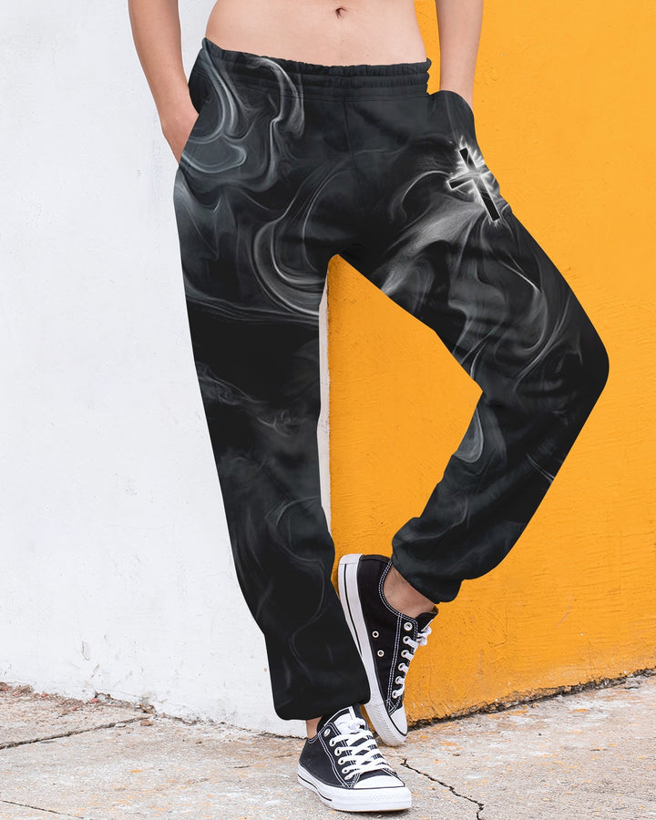 A Child Of God A Man Of Faith All Over Print Jogger Pants - Christ Color