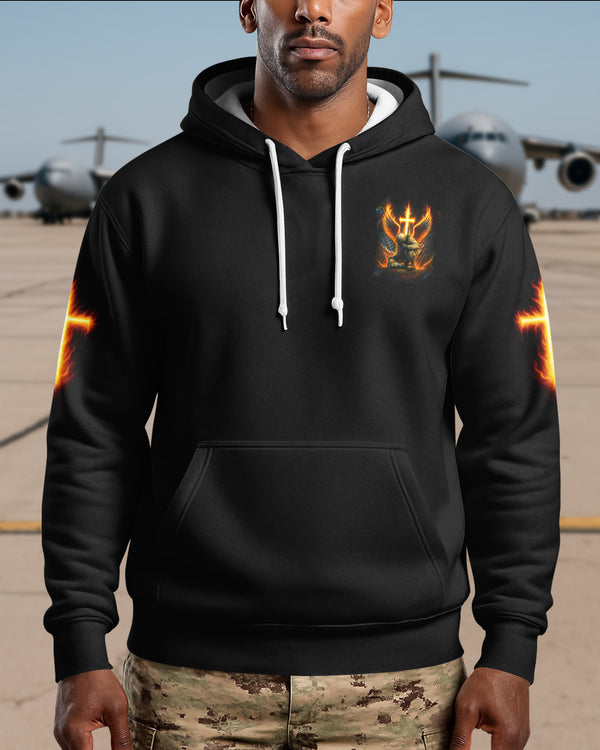 Under God's Command I Served By His Grace I Stand Hoodie