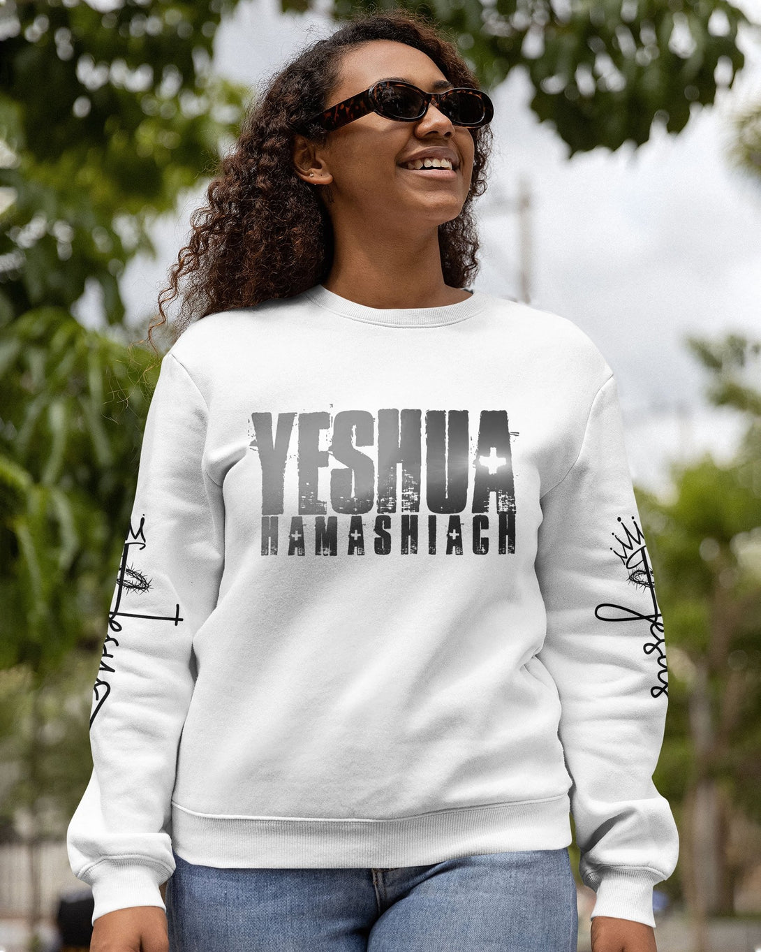 Lion Of Judah Lamb Of God All Over Print Sweater - Christ Color