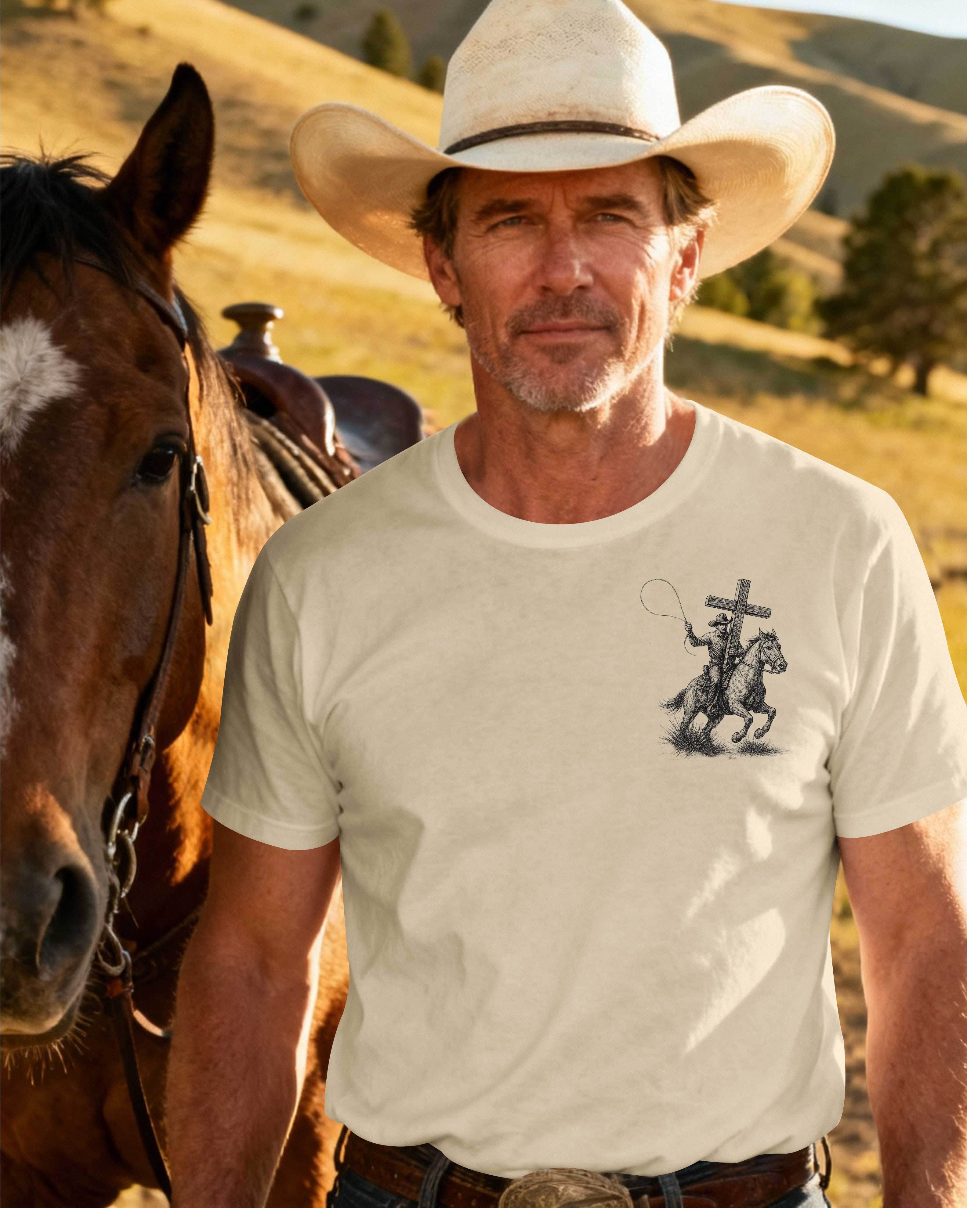 Cowboy For Christ T-Shirt