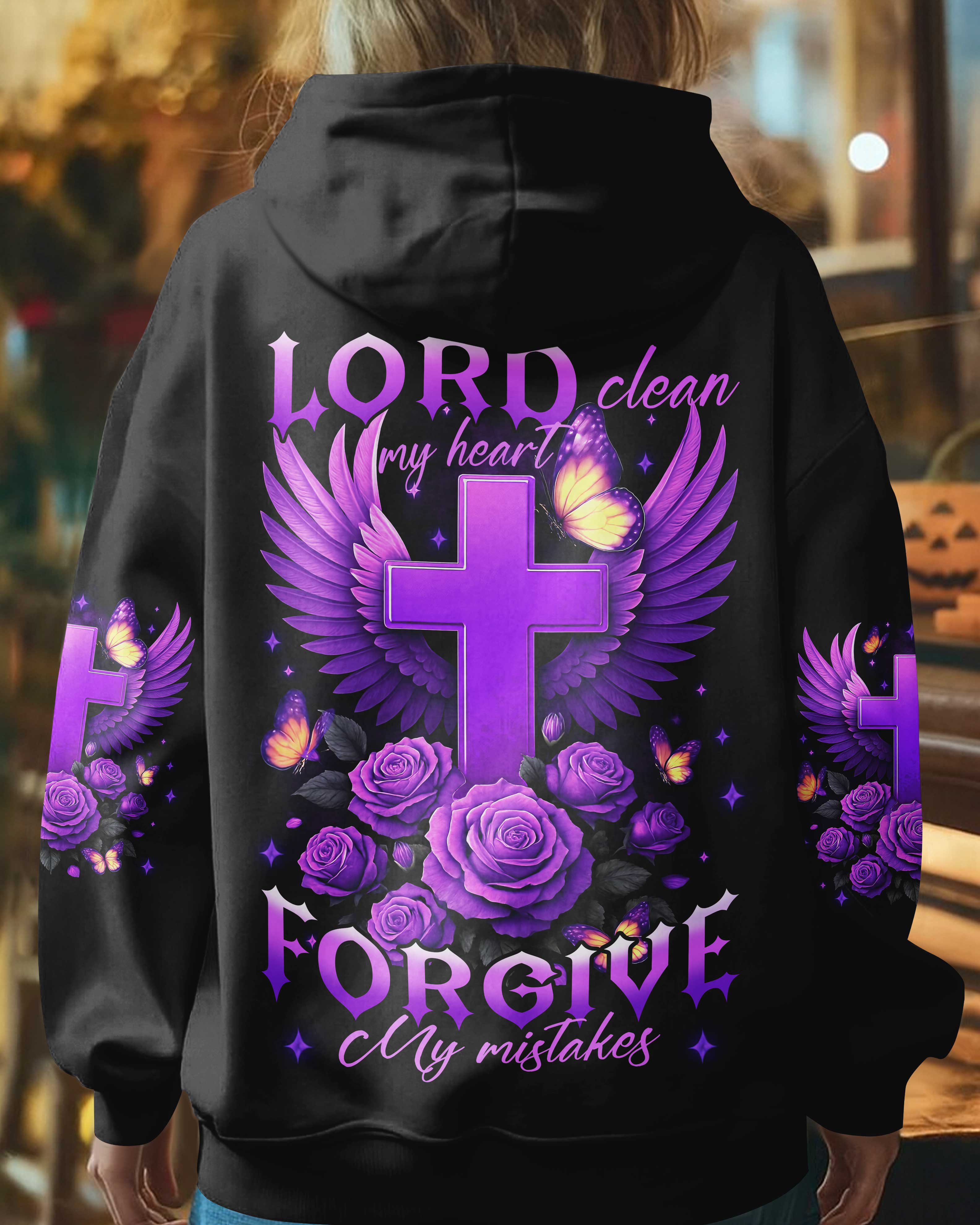 Lord Clean My Heart Forgive My Mistakes T-Shirts