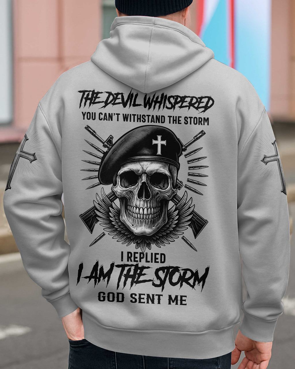 The Devil Whispered You Can't Withstand The Storm T-Shirt