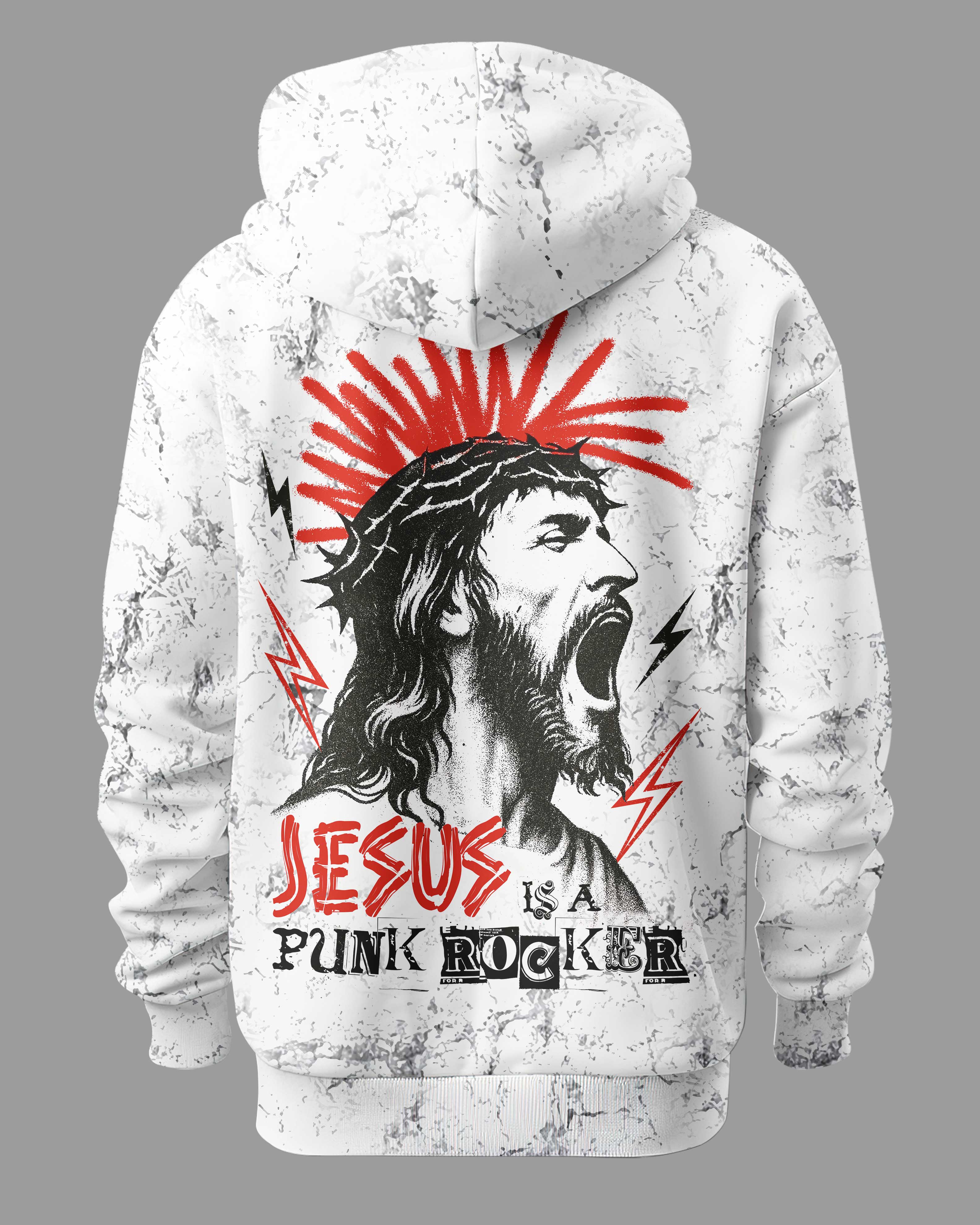 Jesus Is A Punk Rocker T-Shirt