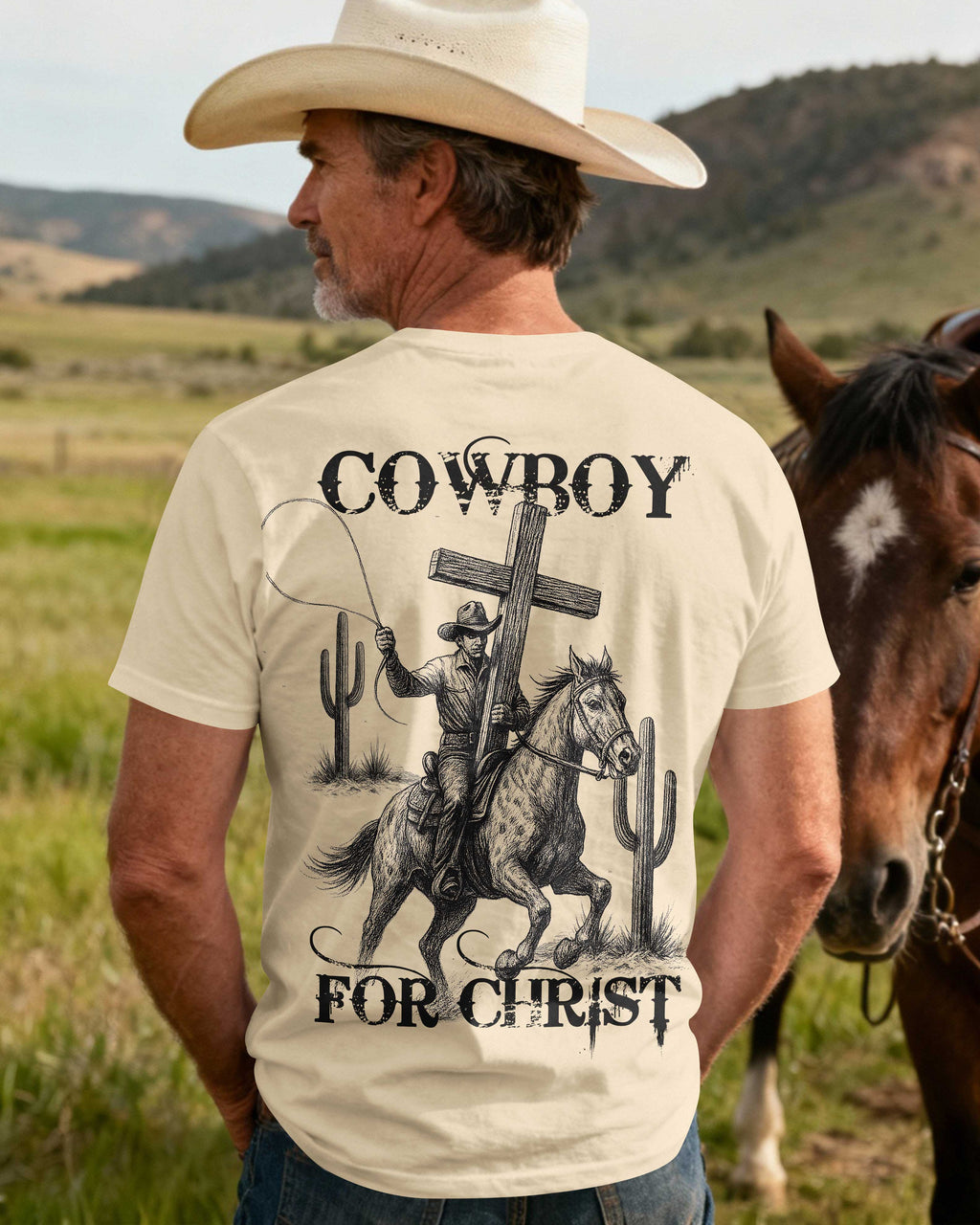 Cowboy For Christ T-Shirt