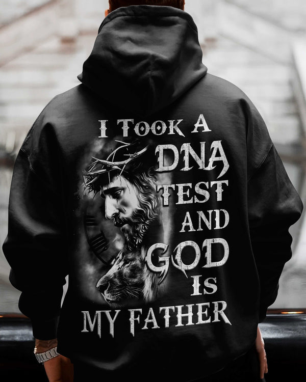 I Took A Dna Test And God Is My Father All Over Print Hoodie