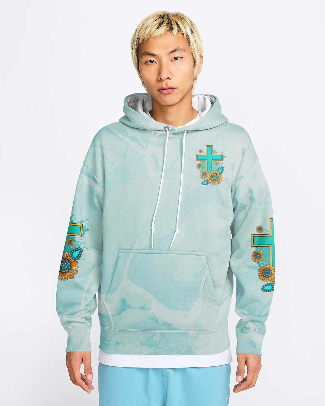Jesus Take The Wheel All Over Print Hoodie - Christ Color