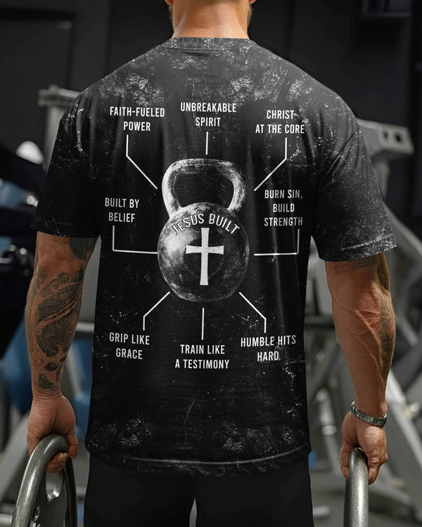 Jesus Built All Over Print T-Shirt