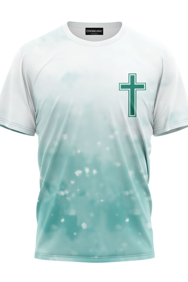 Jesus Is My Living Hope All Over Print T-shirt - Christ Color
