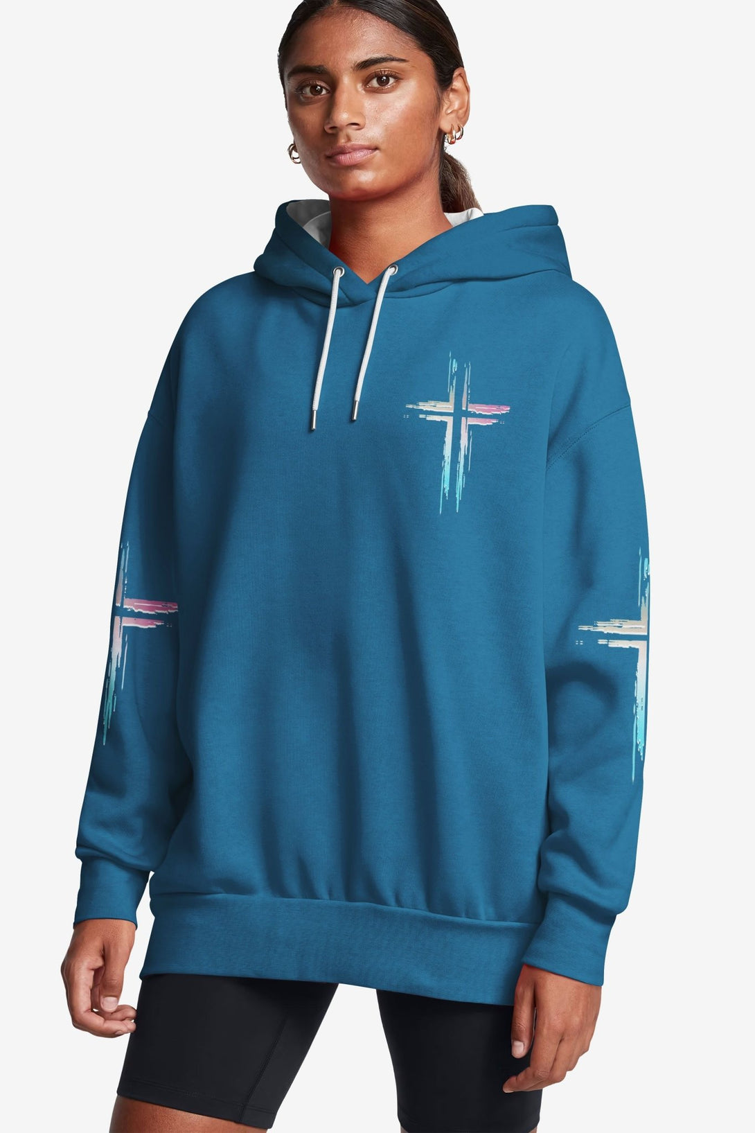 Unchanging In A Changing World All Over Print Hoodie - Christ Color