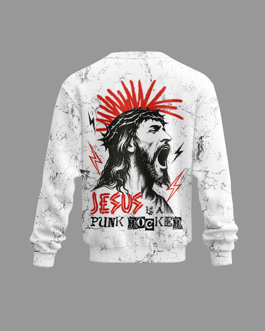 Jesus Is A Punk Rocker T-Shirt