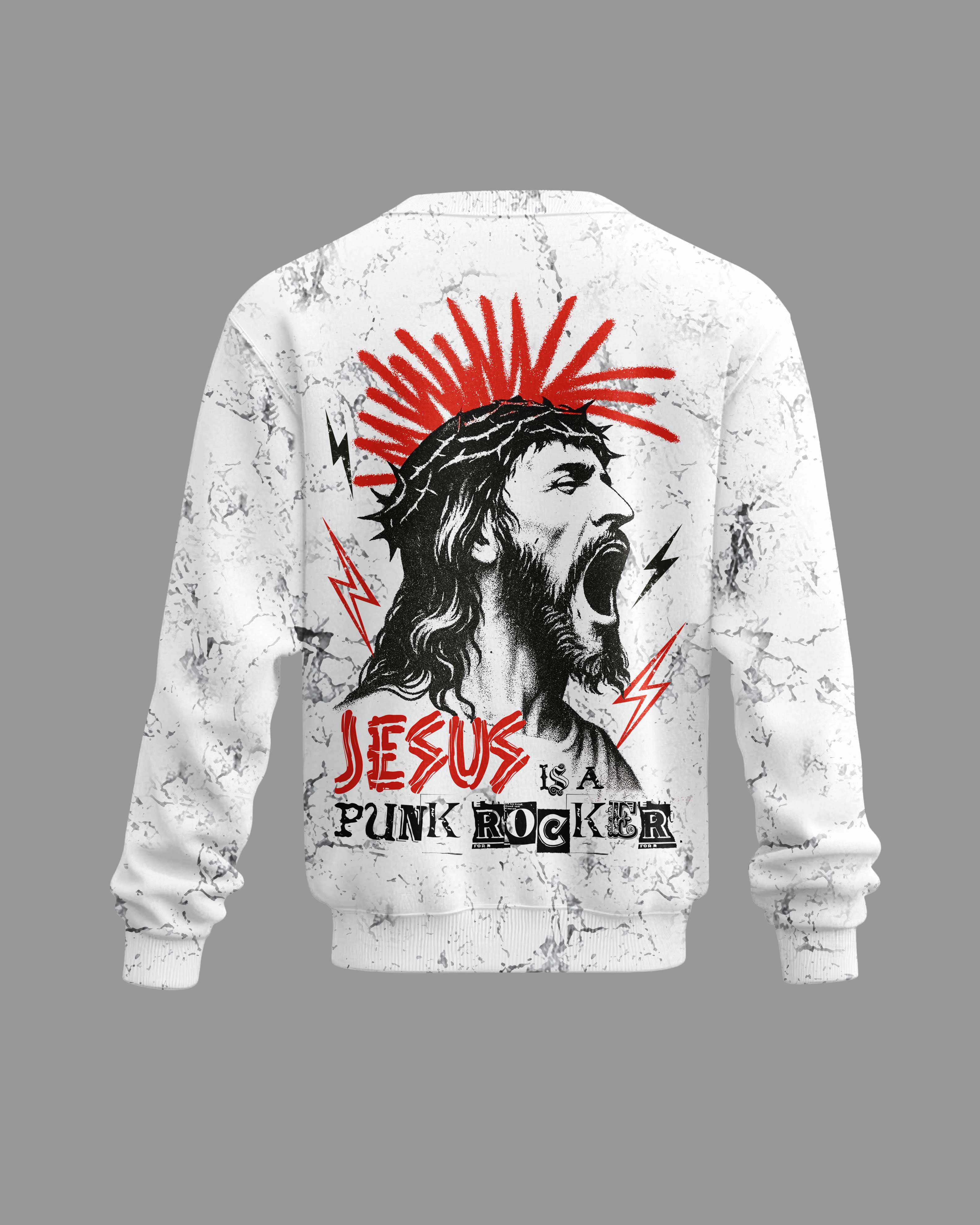 Jesus Is A Punk Rocker T-Shirt