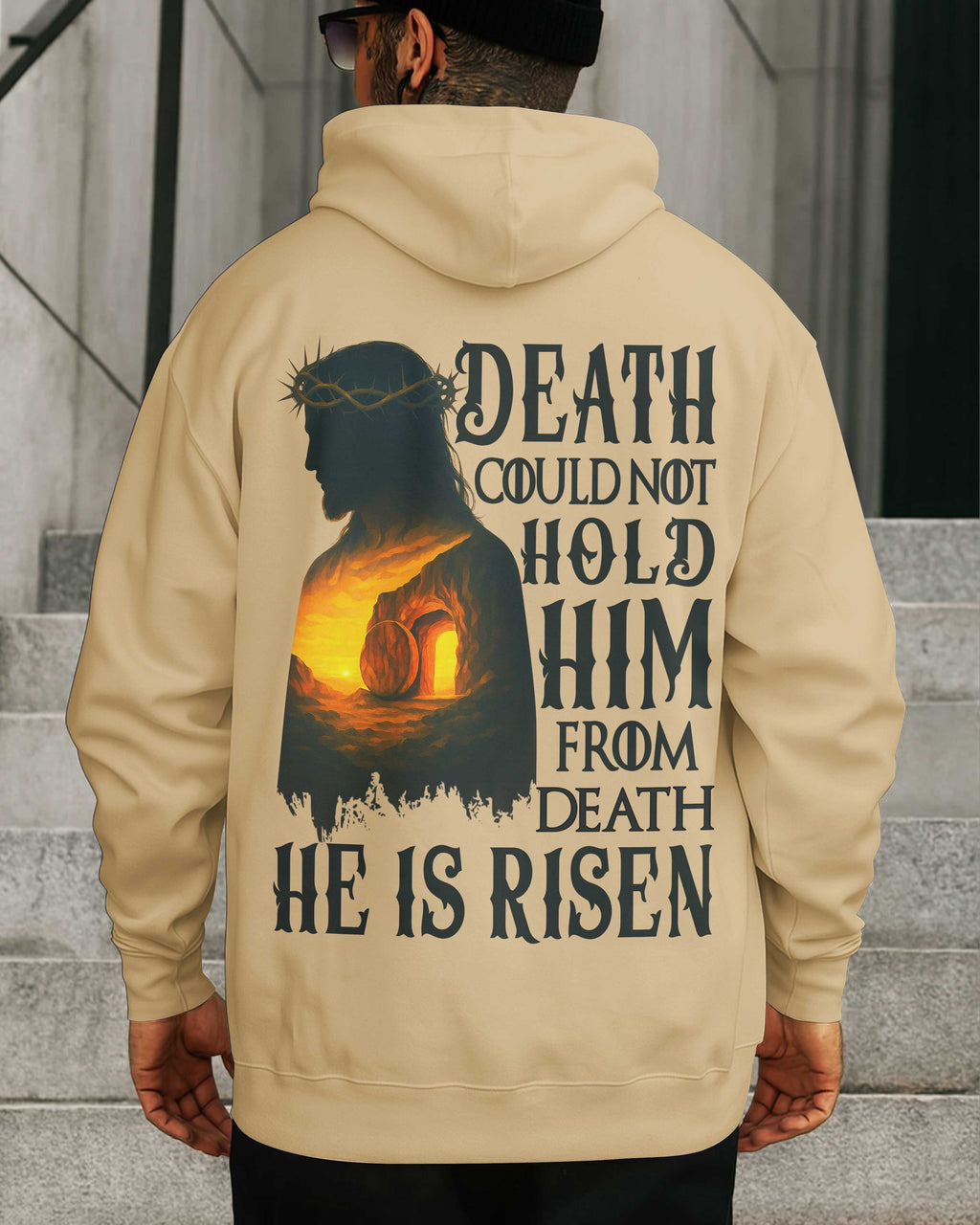 Death Could Not Hold Him From Death He Is Risen T-Shirt