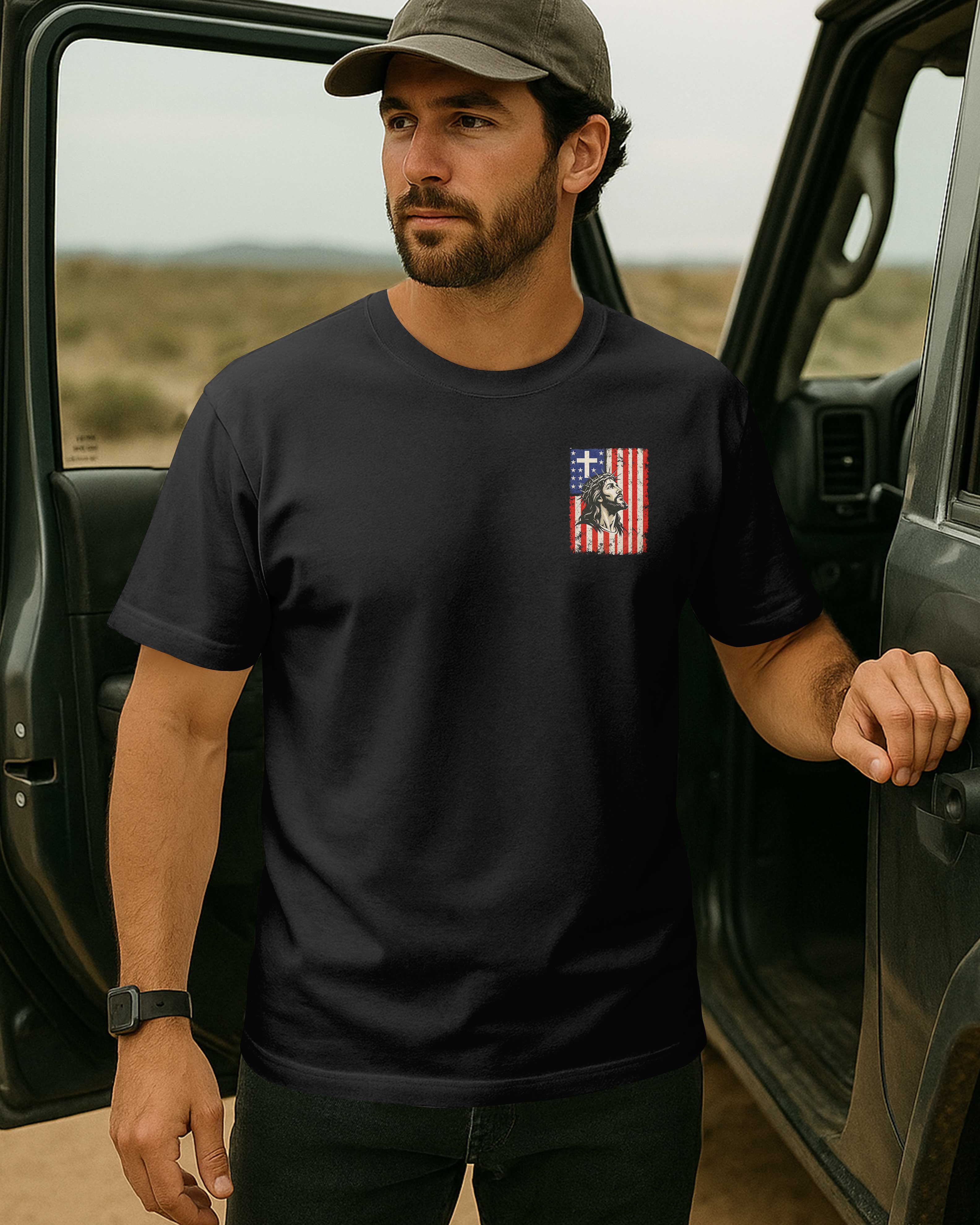 It's All About Jesus All Over Print T-Shirt