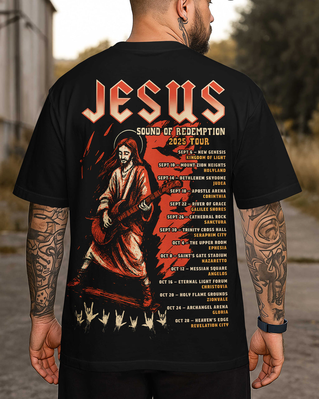 Jesus Sound Of Redemption Tour T-Shirt