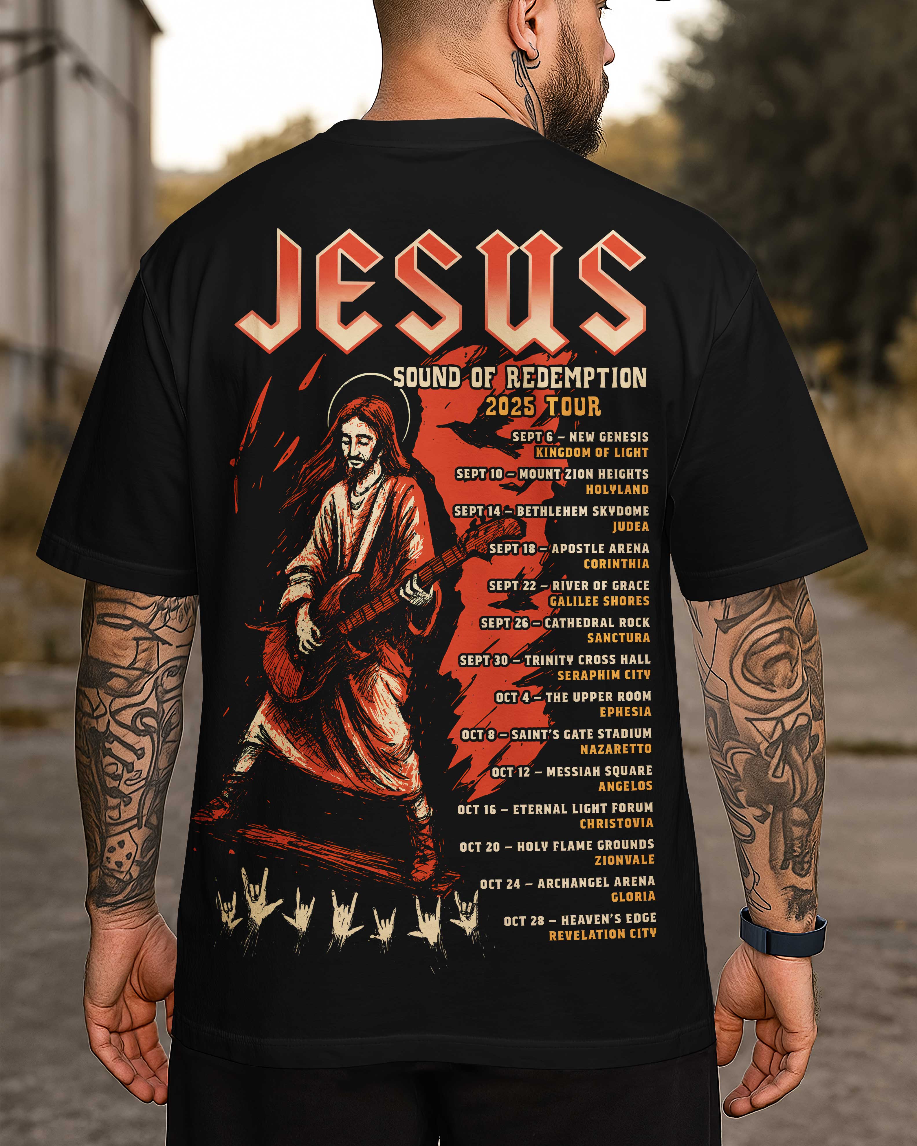 Jesus Sound Of Redemption Tour T-Shirt