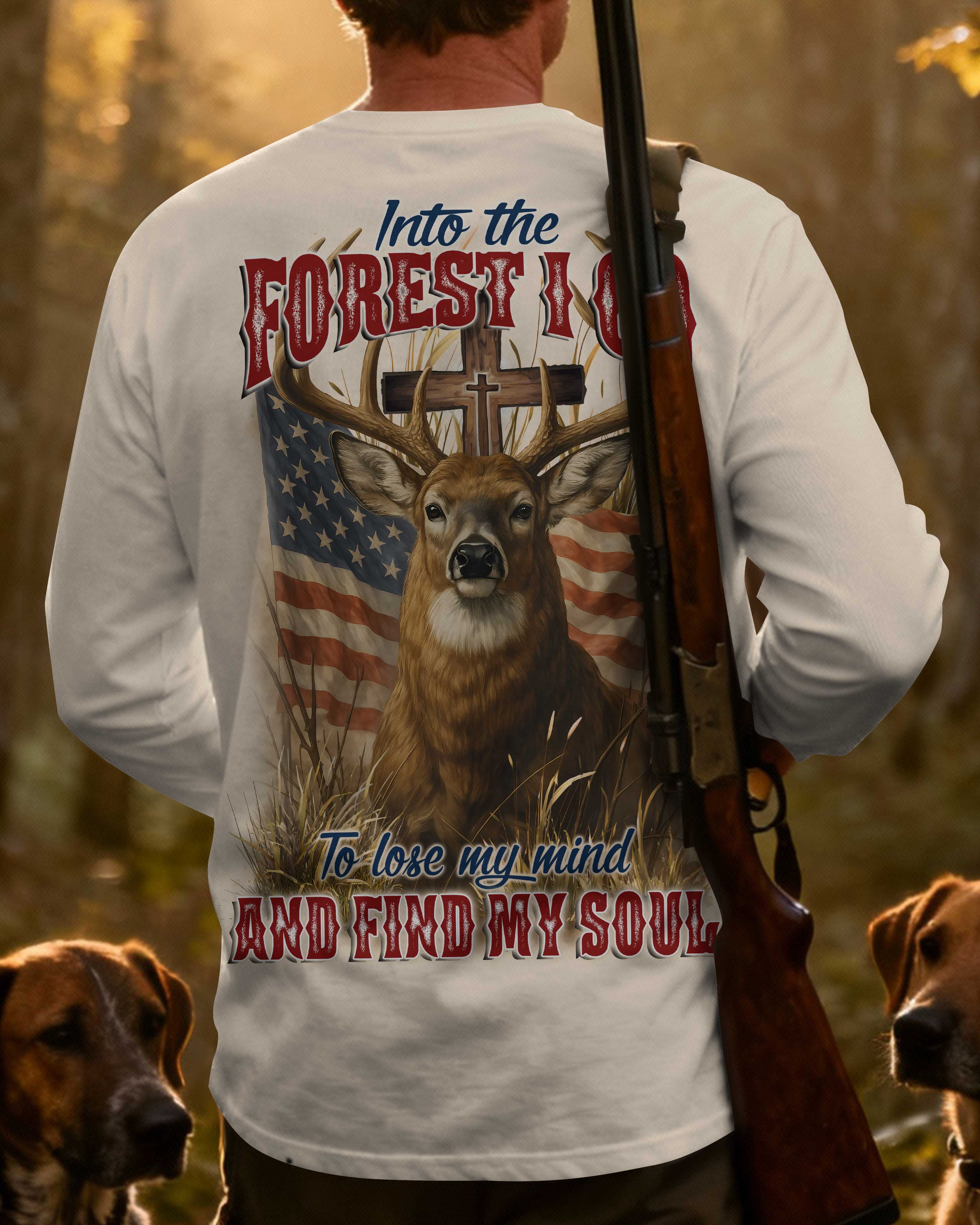 Into The Forest I Go To Lose My Mind And Find My Soul All Over Print Long Sleeves T-Shirt