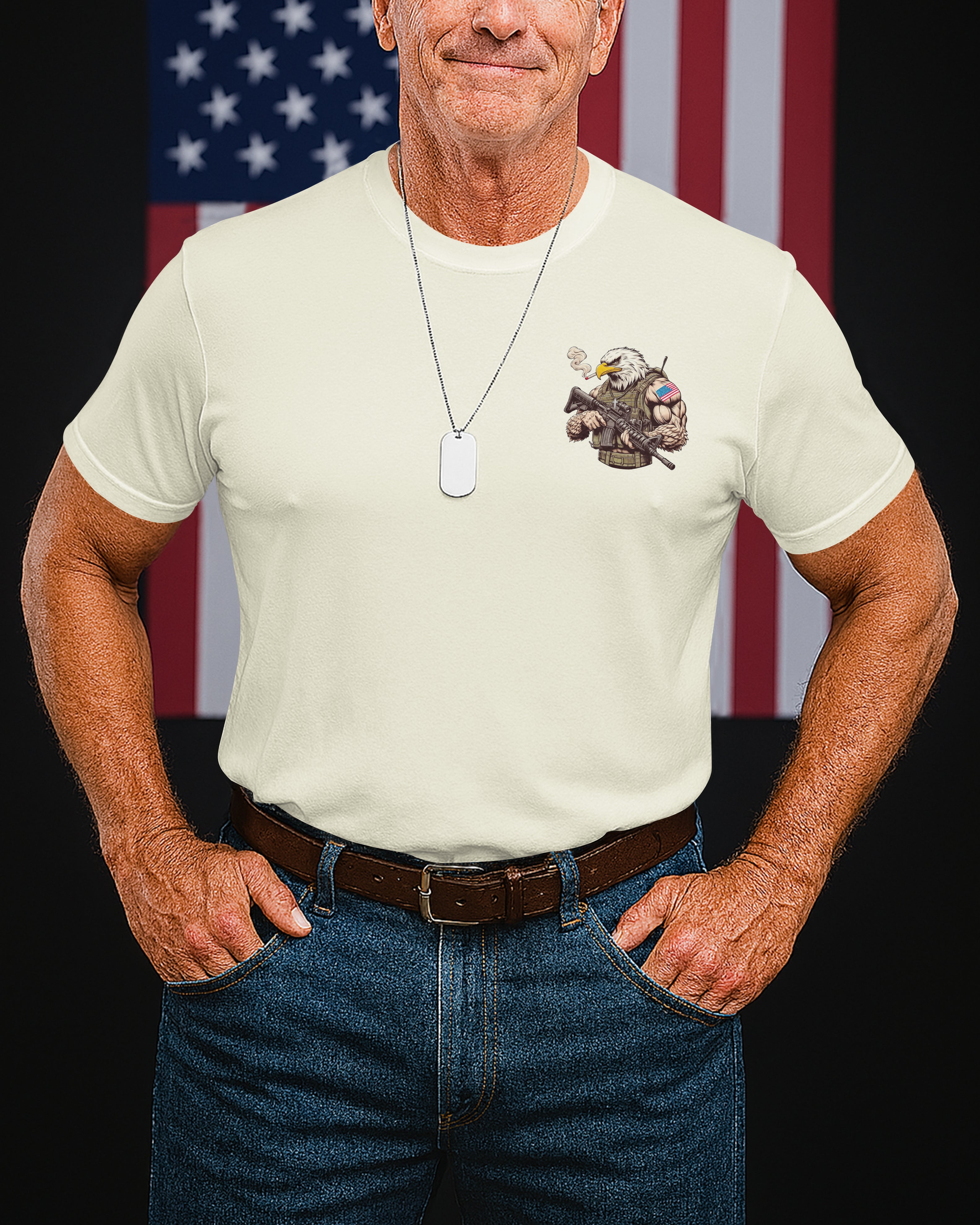 I Carry A Rifle In My Hands And The Word In My Heart T-Shirt