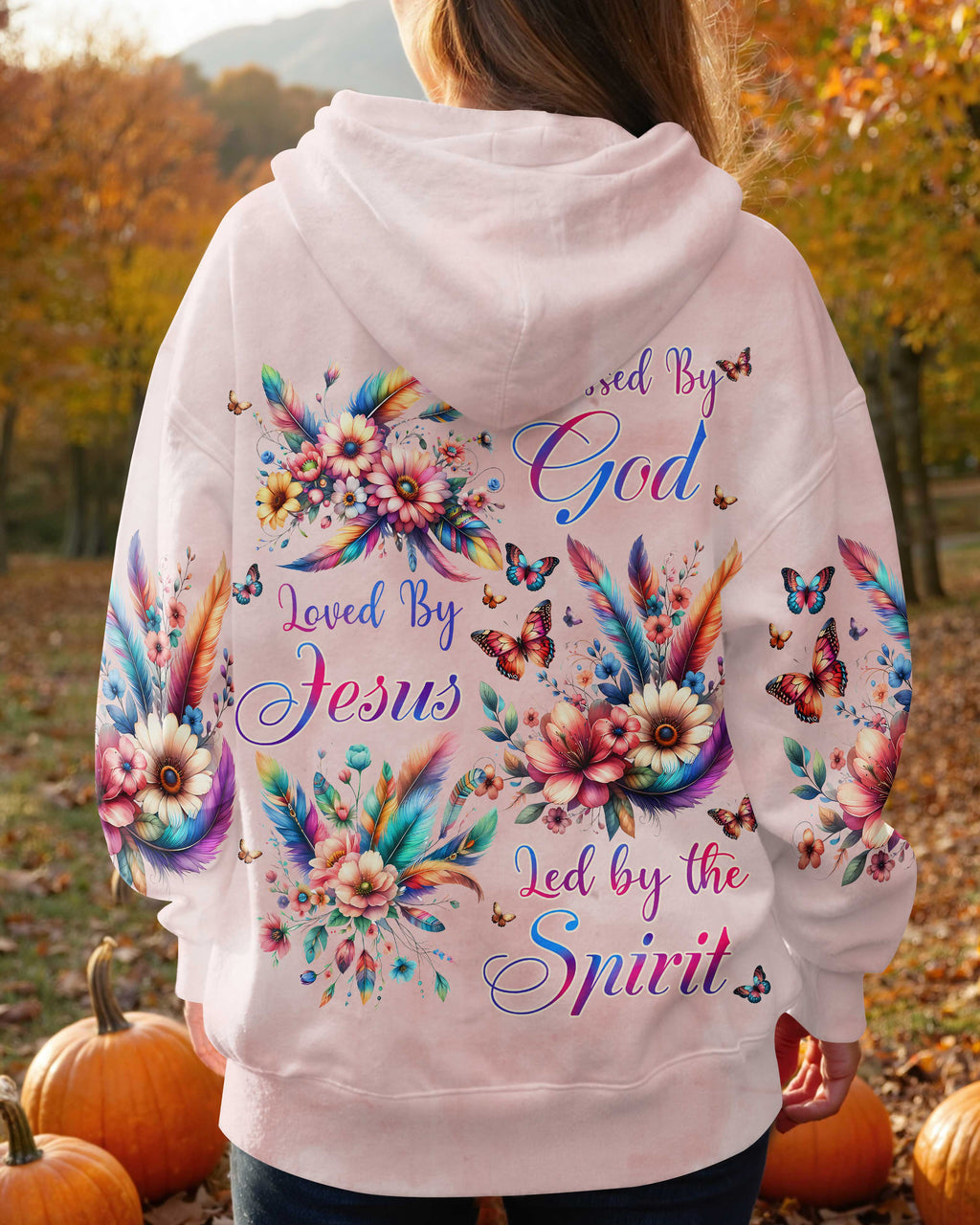 Blessed By God Loved By Jesus Led by the Spirit T-Shirts