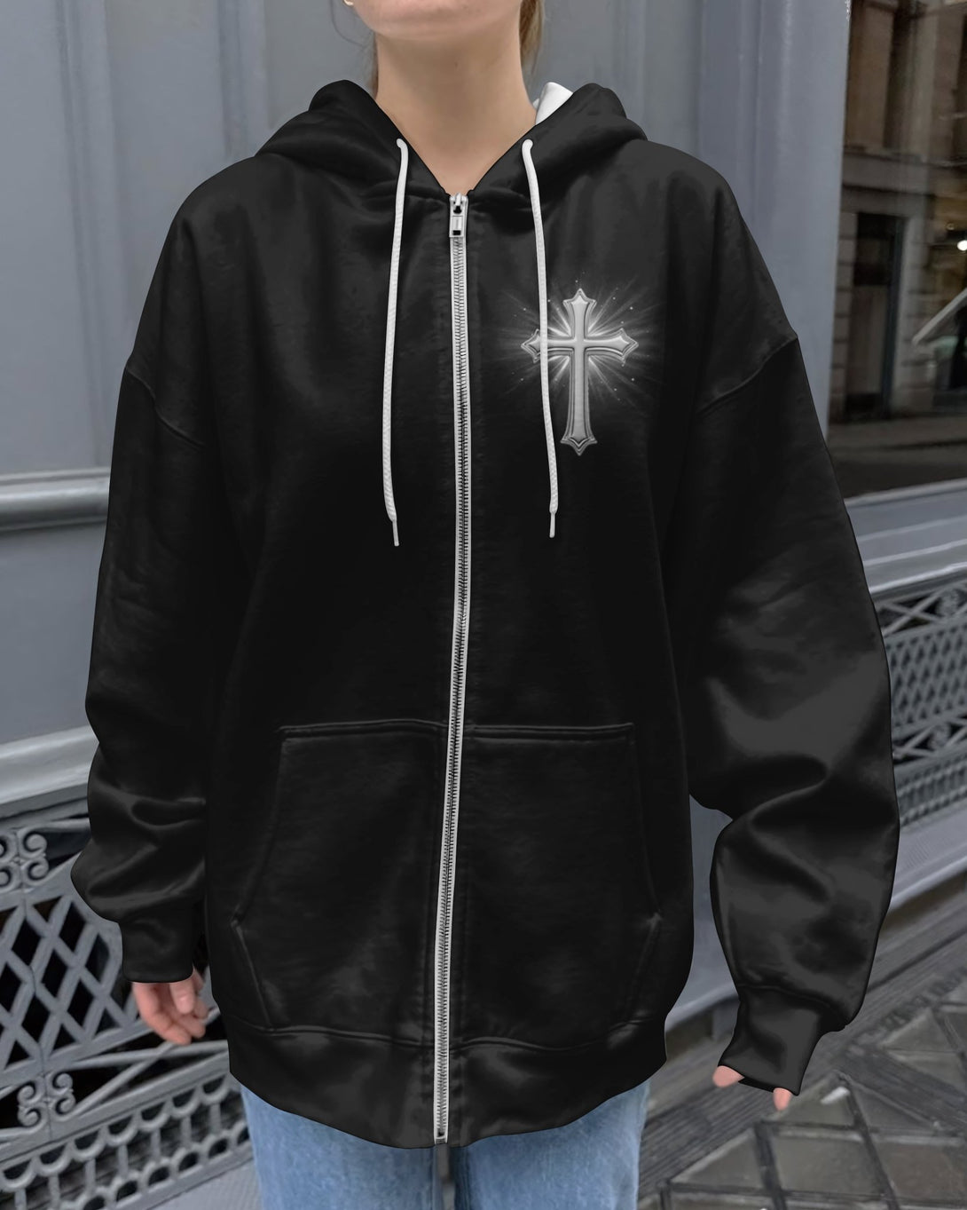 The Way The Truth And The Life All Over Print Zip Hoodie - Christ Color