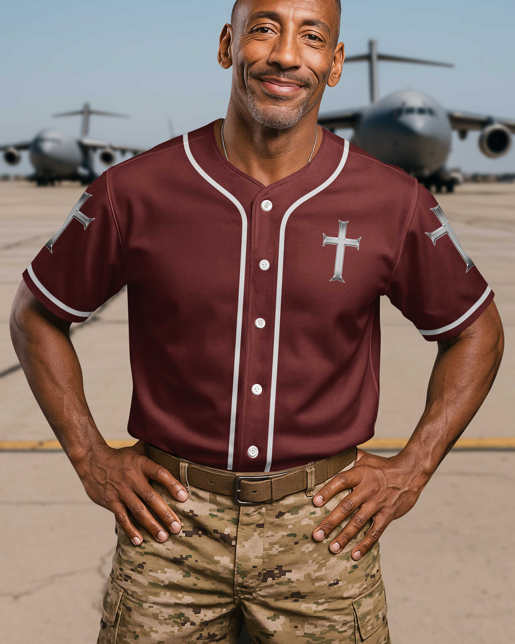 Trained By The Corps Redeemed By The Cross Jersey