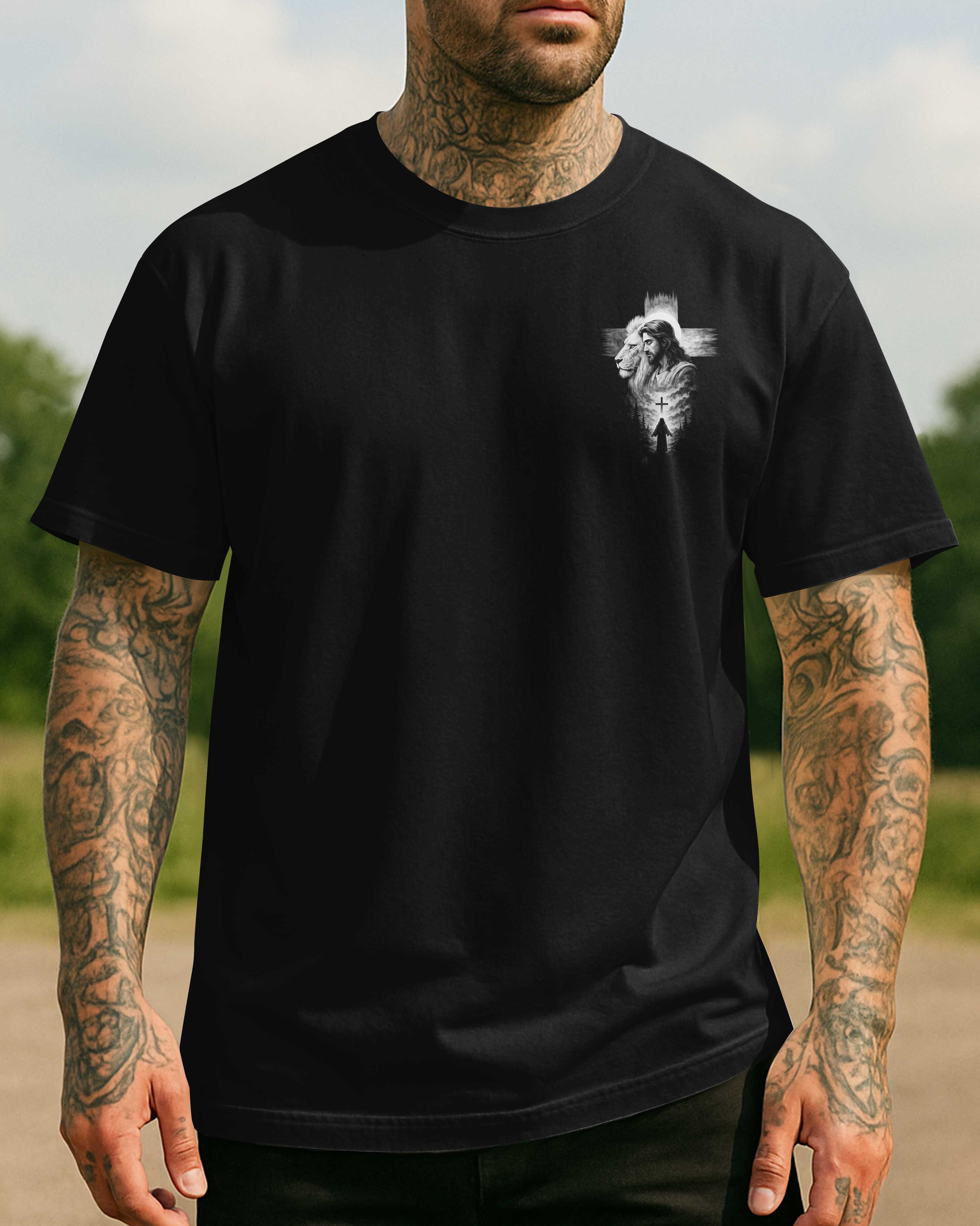 Man Of God Husband Dad Protector Hero T-Shirt