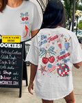 She Loves Jesus And America Too T-Shirt