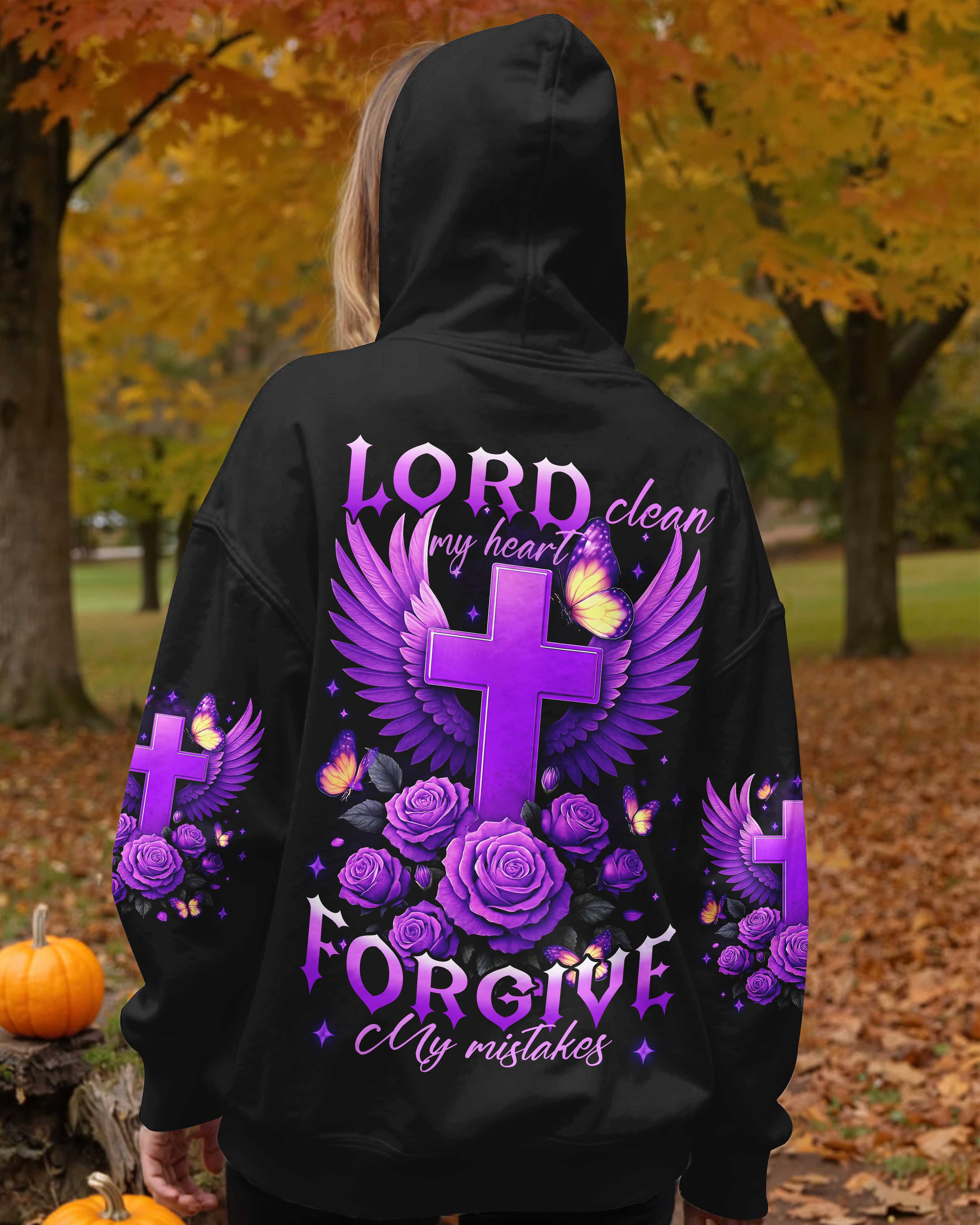 Lord Clean My Heart Forgive My Mistakes T-Shirts